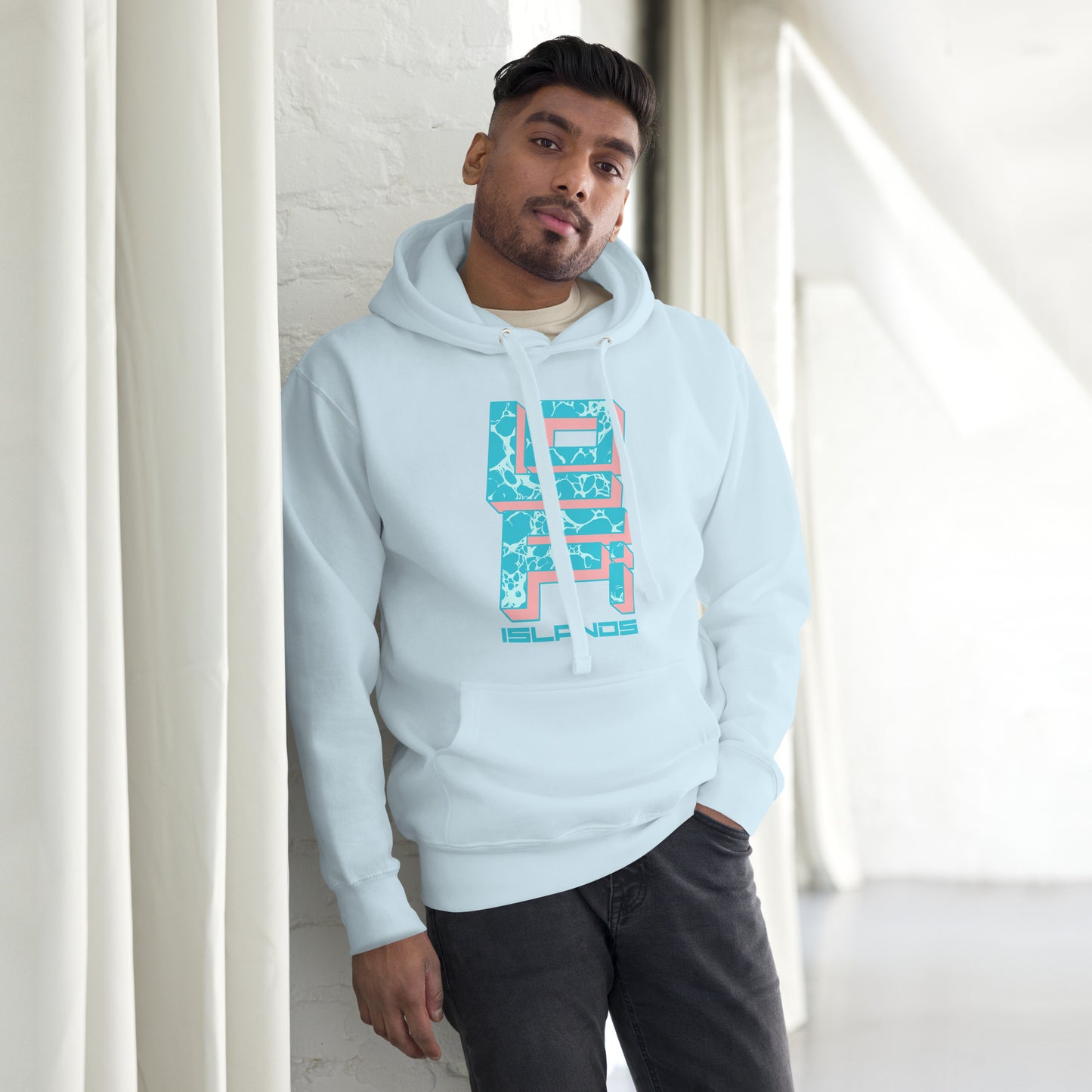 Lo-Fi Islands Keyboard Unisex Hoodie