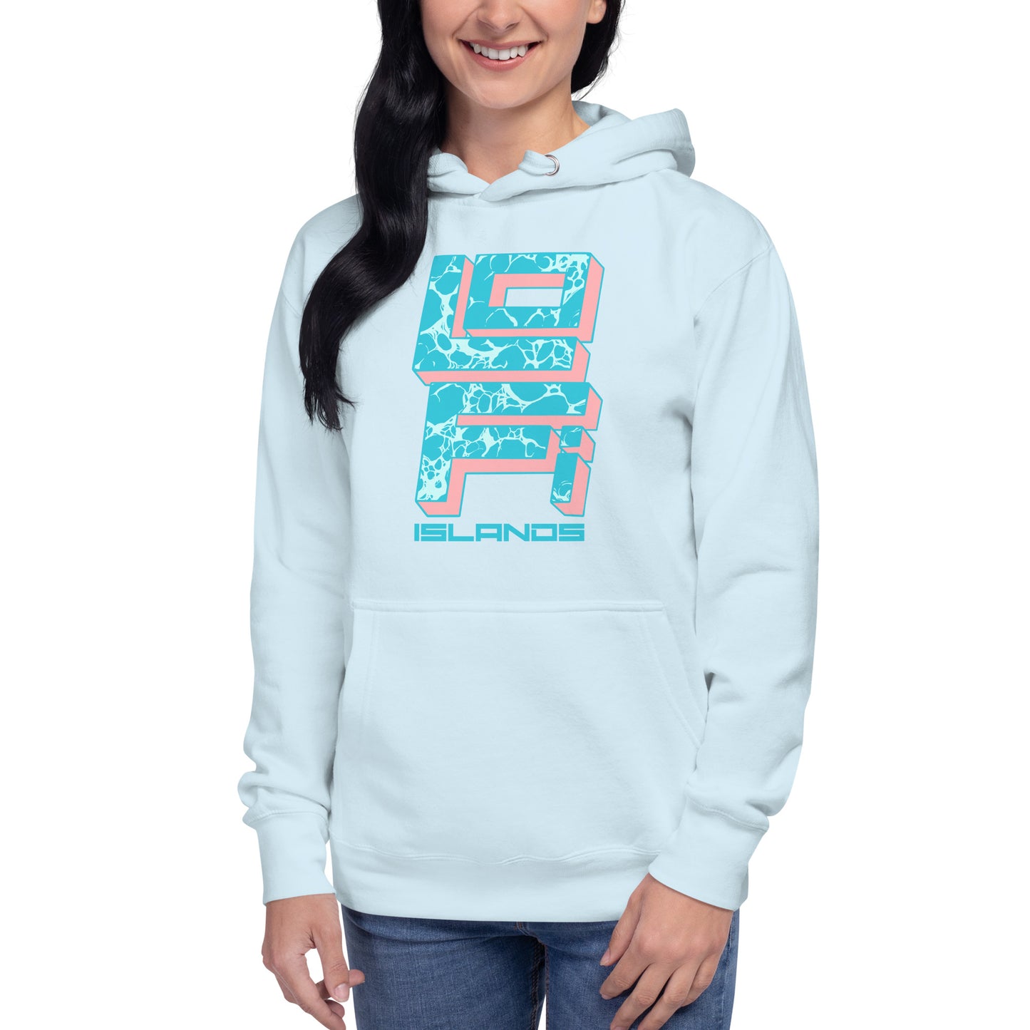 Lo-Fi Islands Keyboard Unisex Hoodie