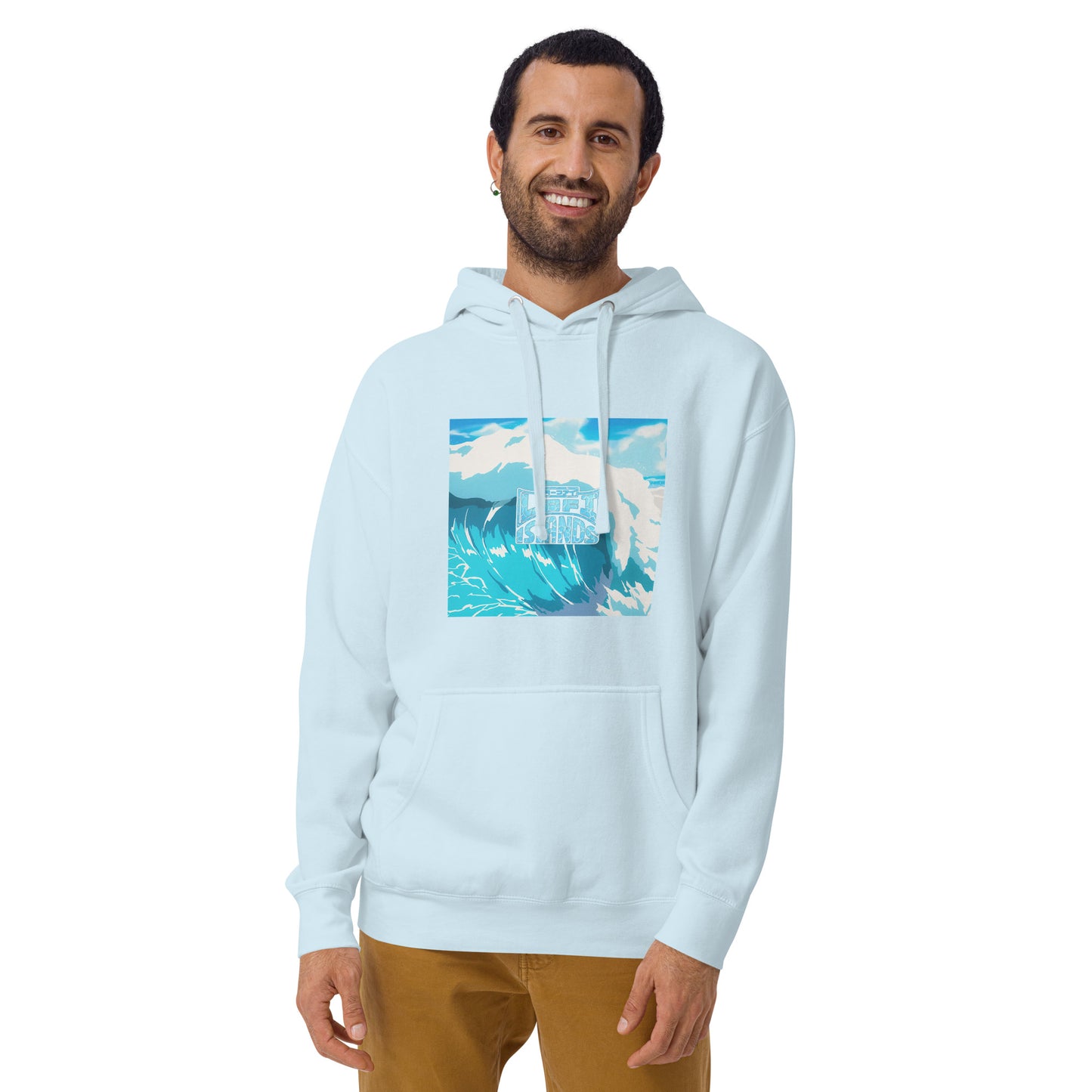 Lo-Fi Islands Wave Unisex Hoodie