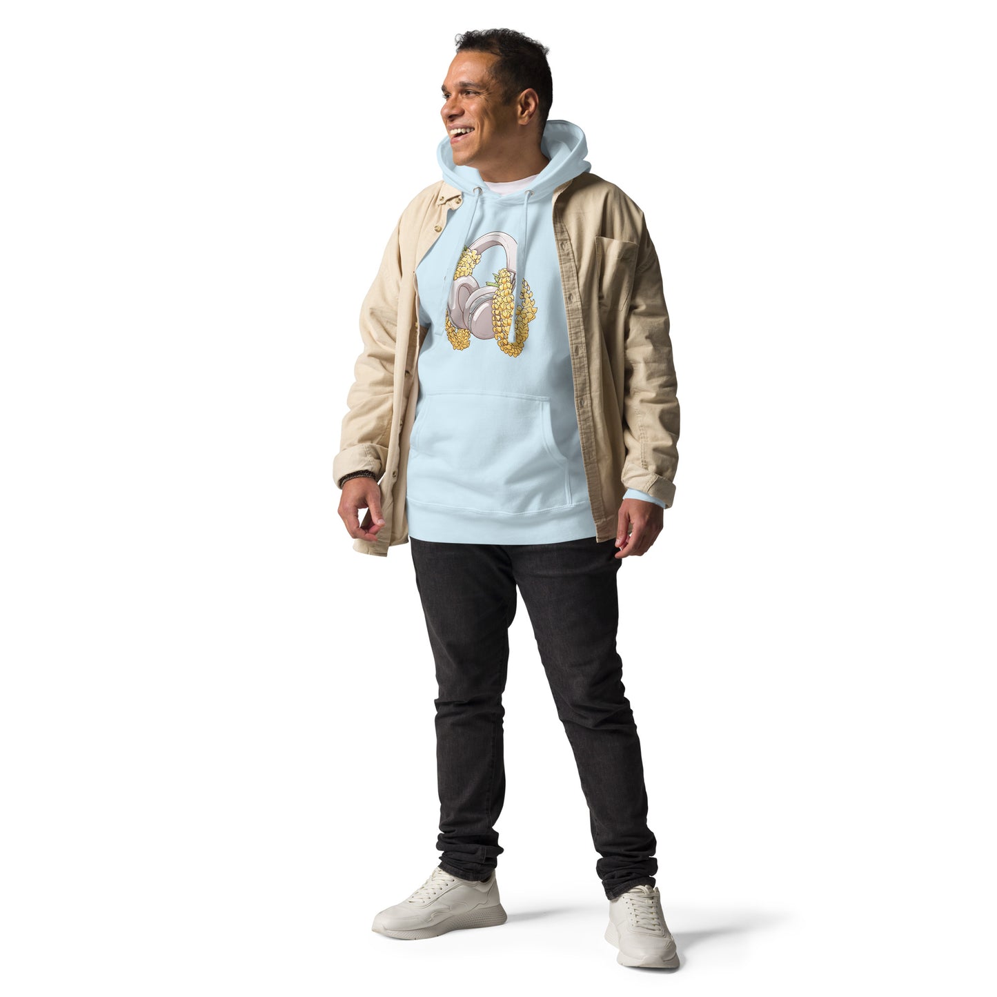 Puakenikeni Lo-Fi Lei Unisex Hoodie