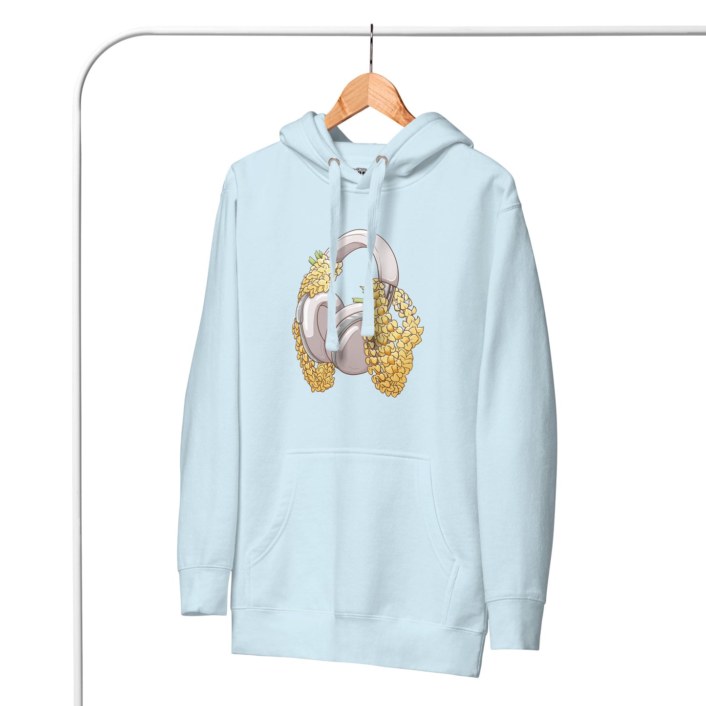 Puakenikeni Lo-Fi Lei Unisex Hoodie