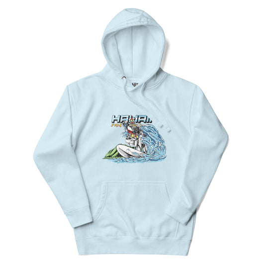 Mecha Hawaii Surfer Unisex Hoodie