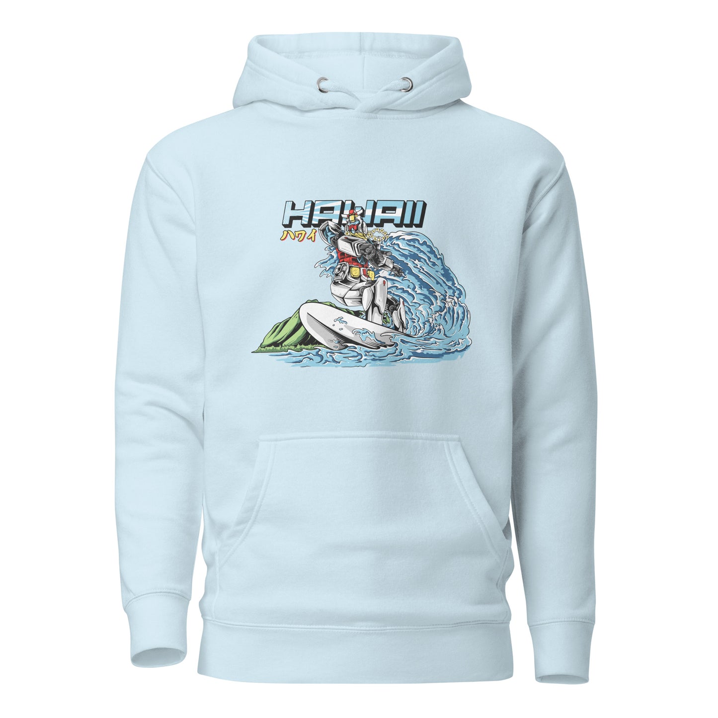 Mecha Hawaii Surfer Unisex Hoodie