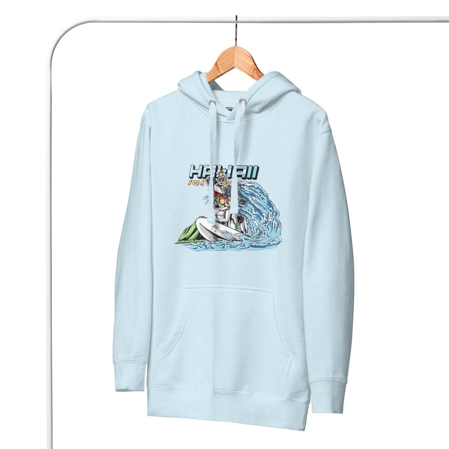 Mecha Hawaii Surfer Unisex Hoodie