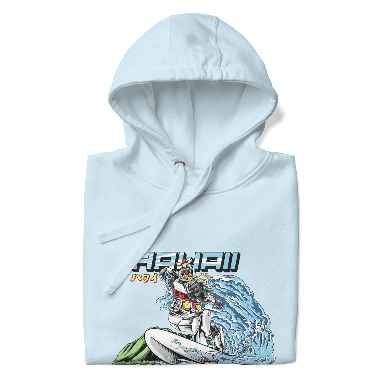 Mecha Hawaii Surfer Unisex Hoodie