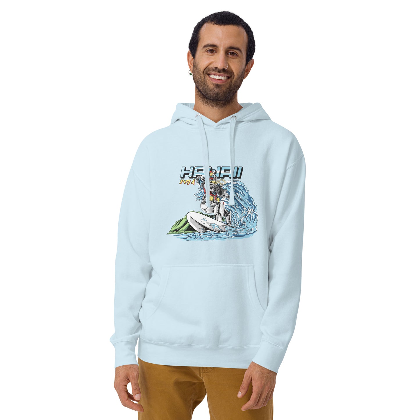 Mecha Hawaii Surfer Unisex Hoodie