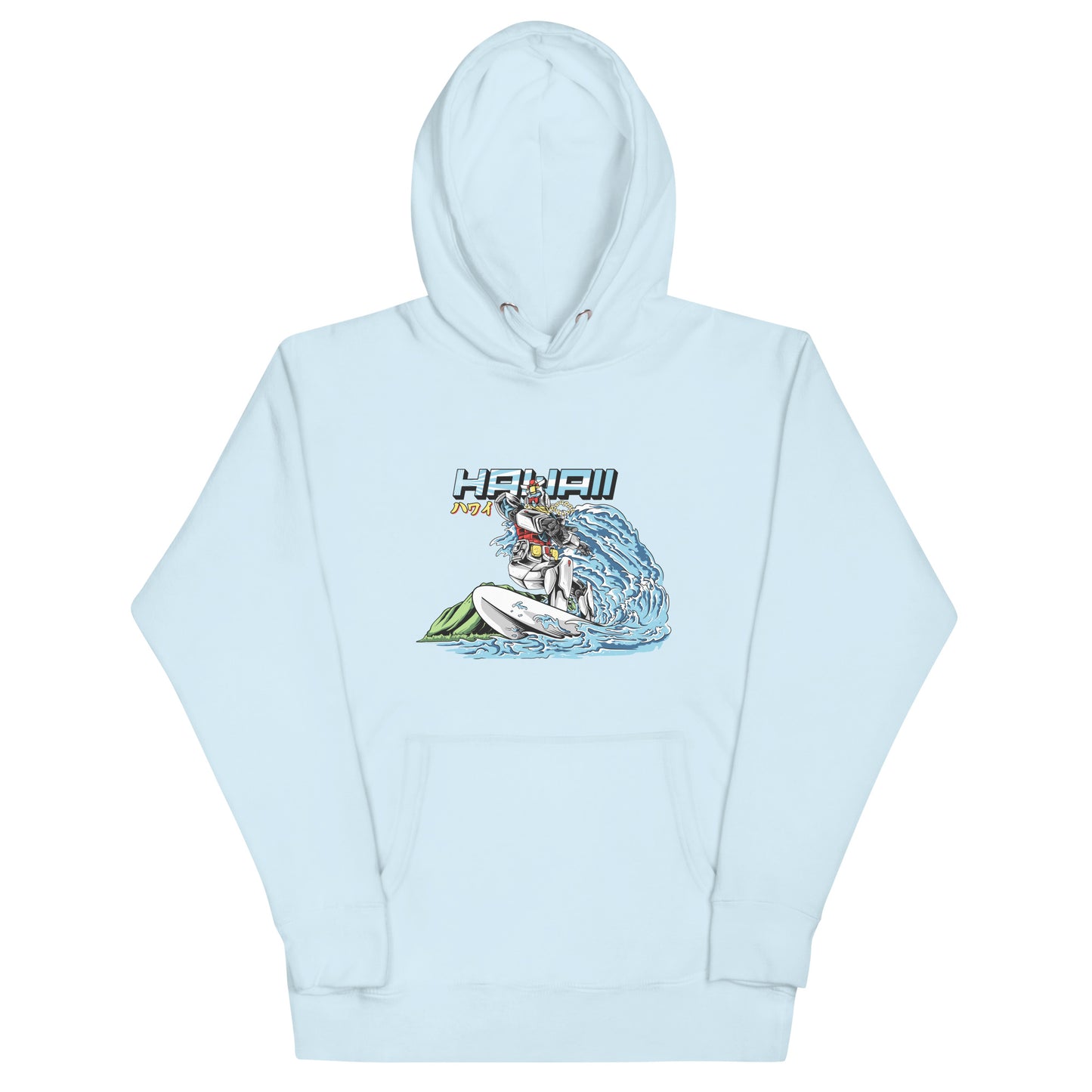 Mecha Hawaii Surfer Unisex Hoodie