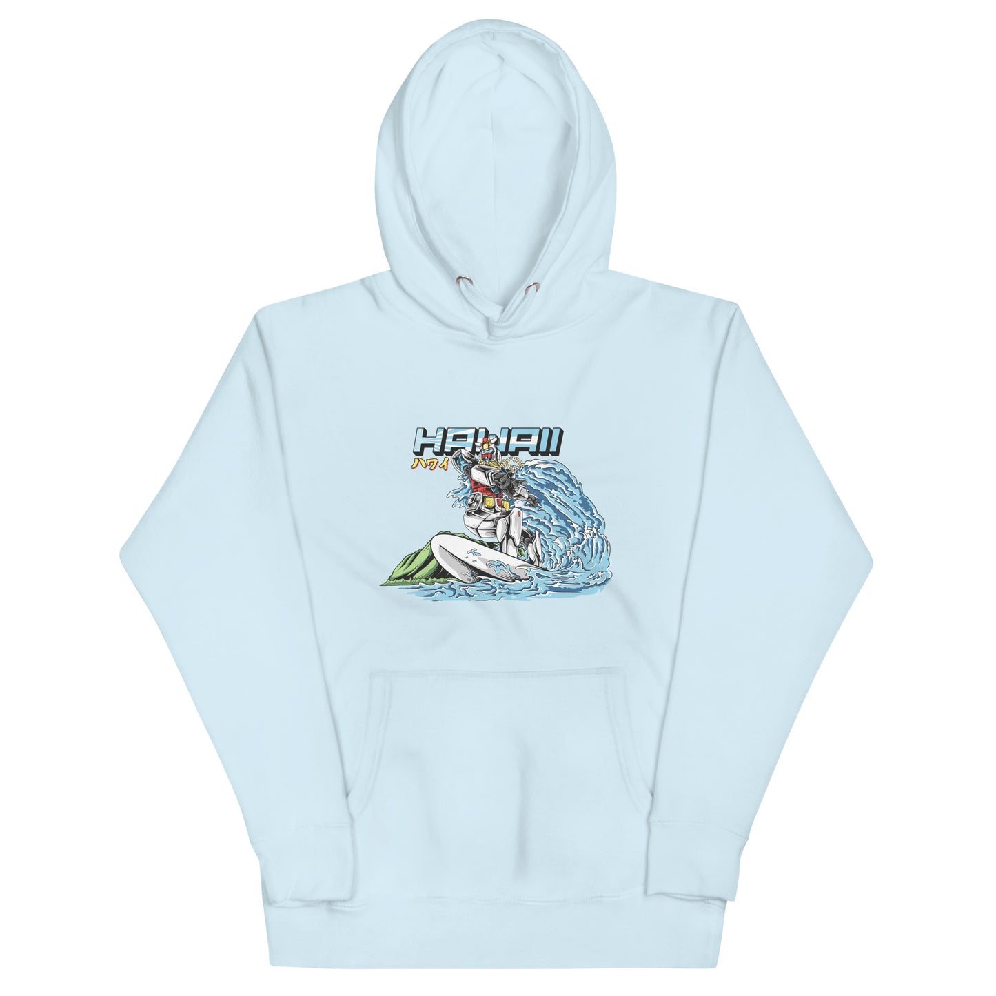 Mecha Hawaii Surfer Unisex Hoodie