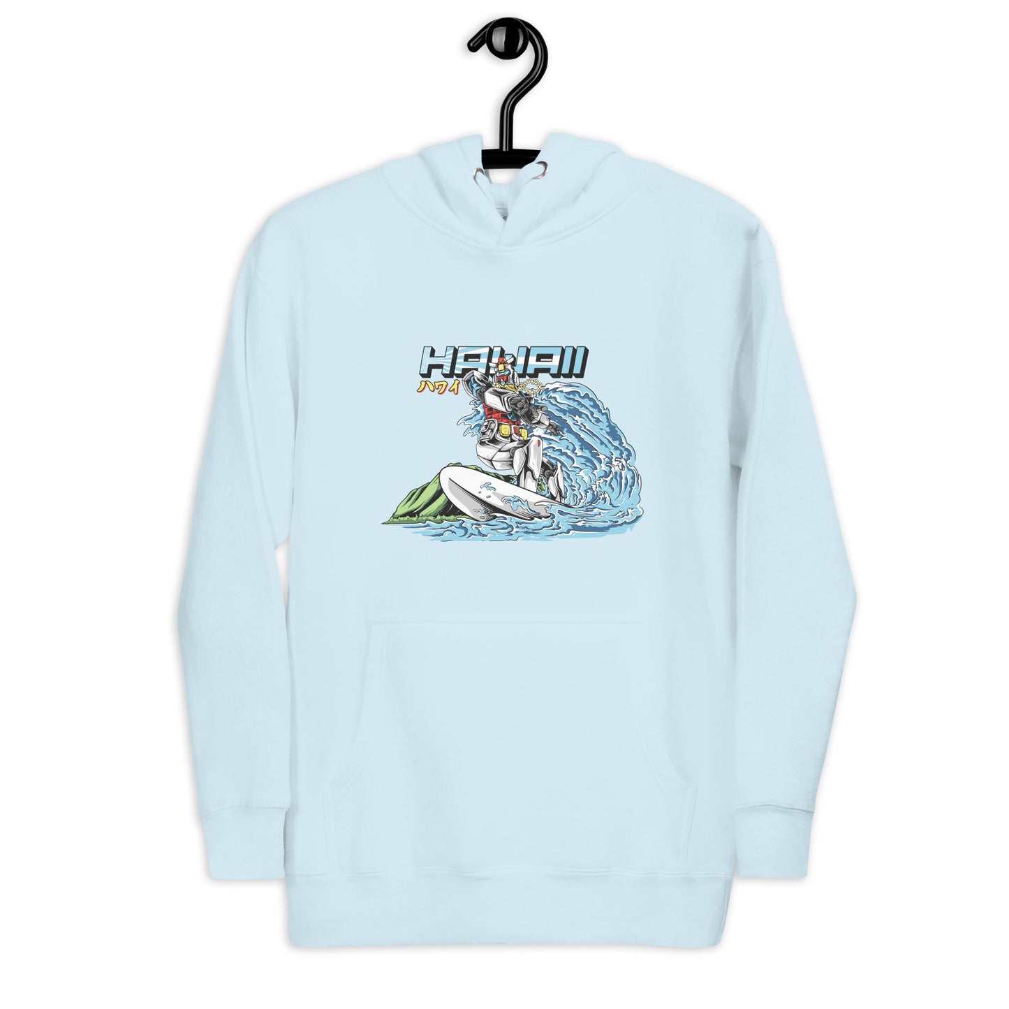 Mecha Hawaii Surfer Unisex Hoodie