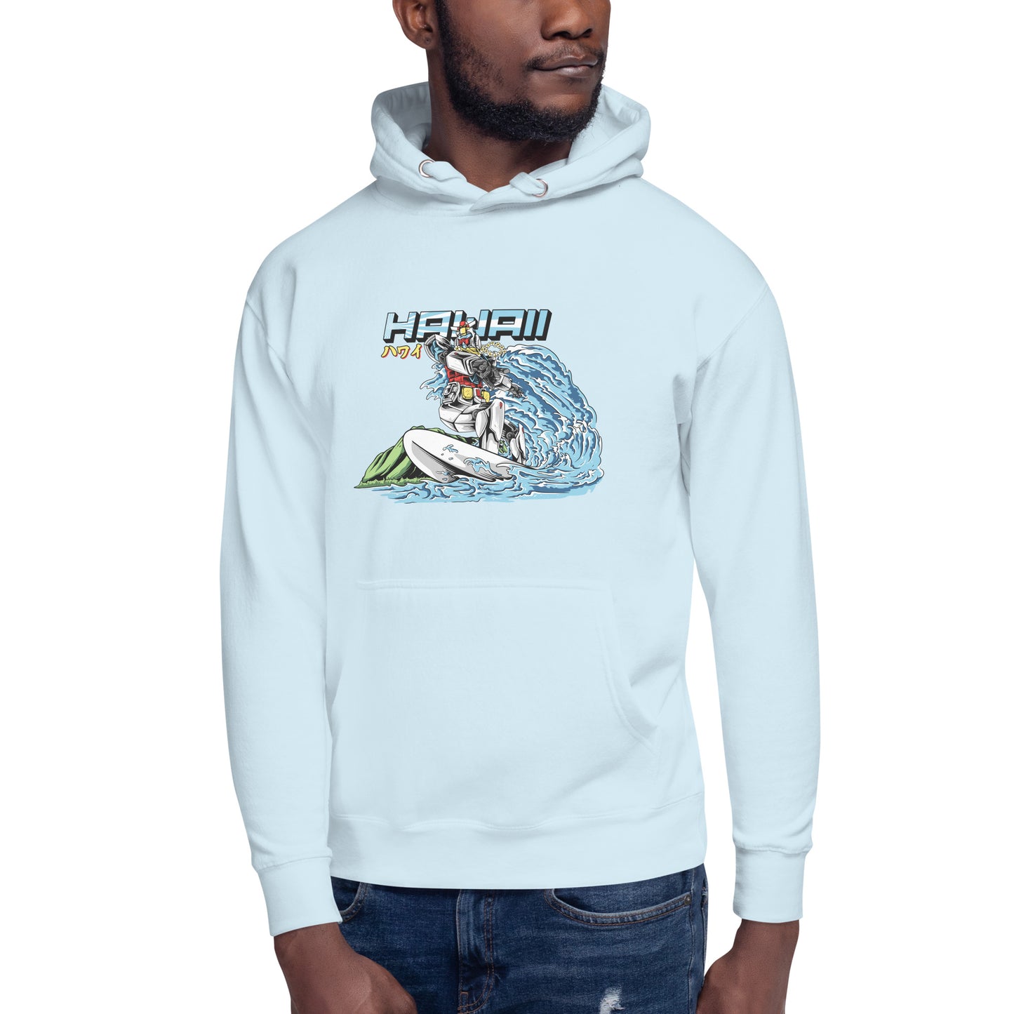 Mecha Hawaii Surfer Unisex Hoodie