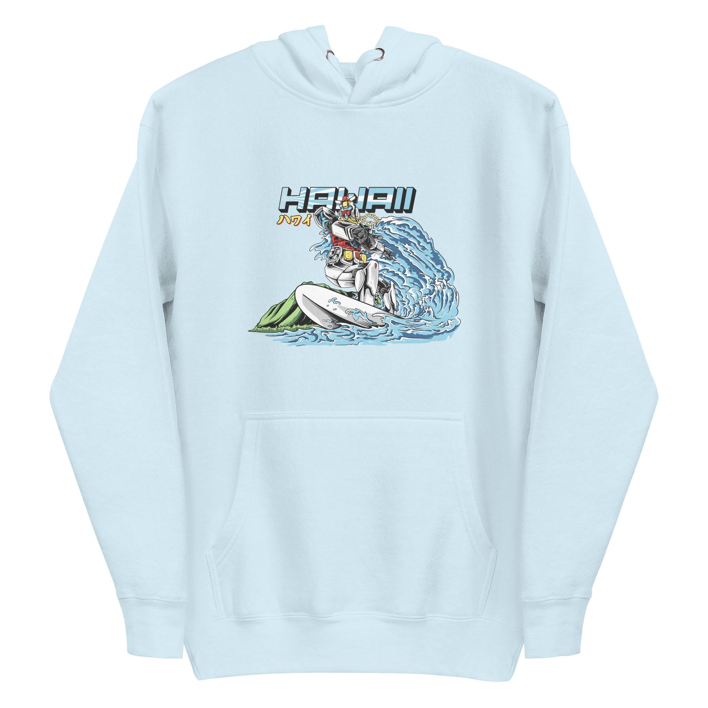 Mecha Hawaii Surfer Unisex Hoodie