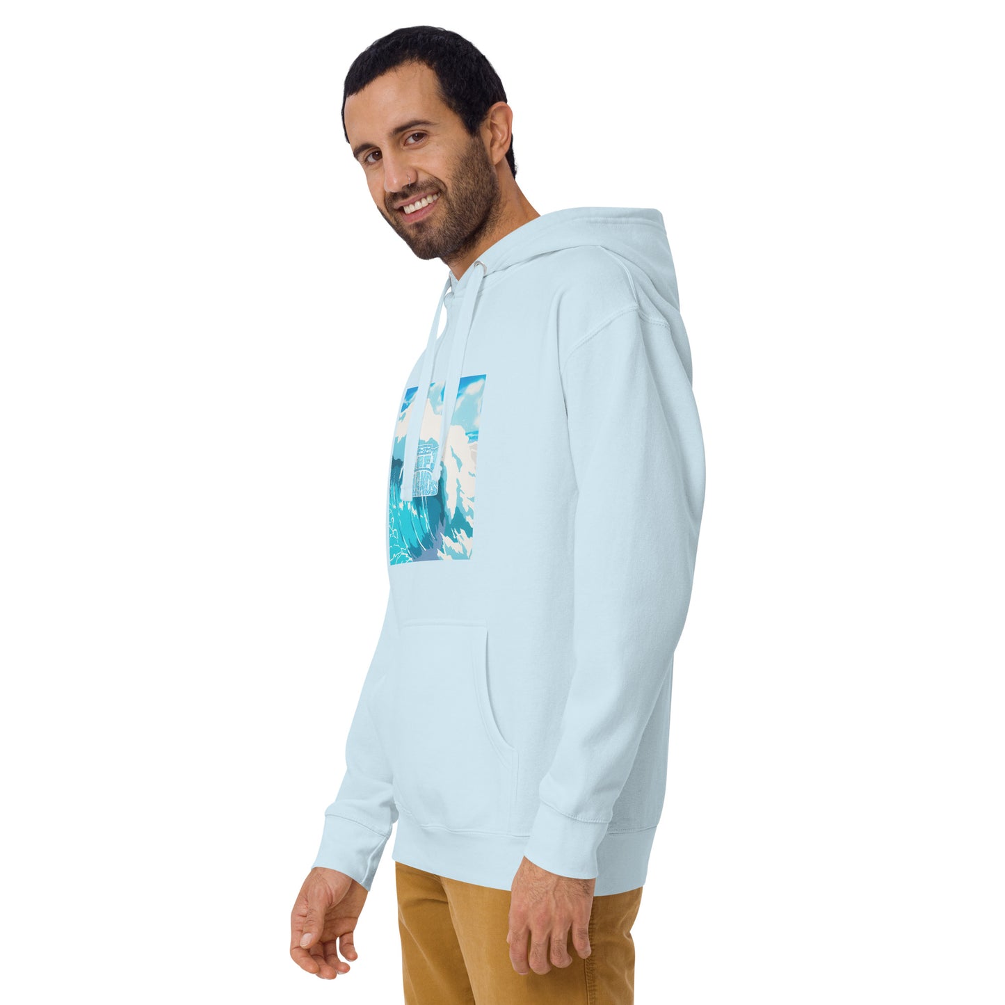 Lo-Fi Islands Wave Unisex Hoodie