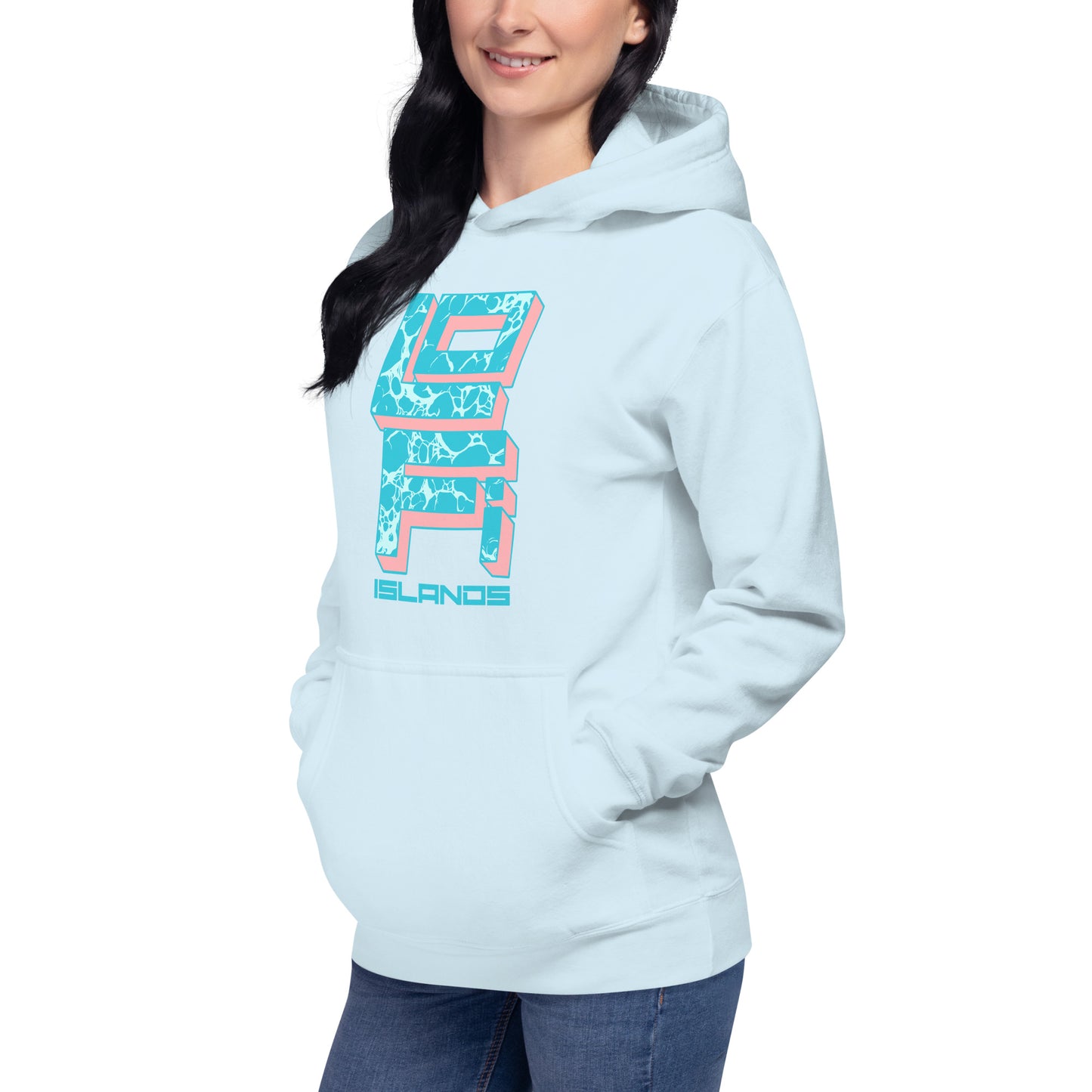 Lo-Fi Islands Wave Unisex Hoodie