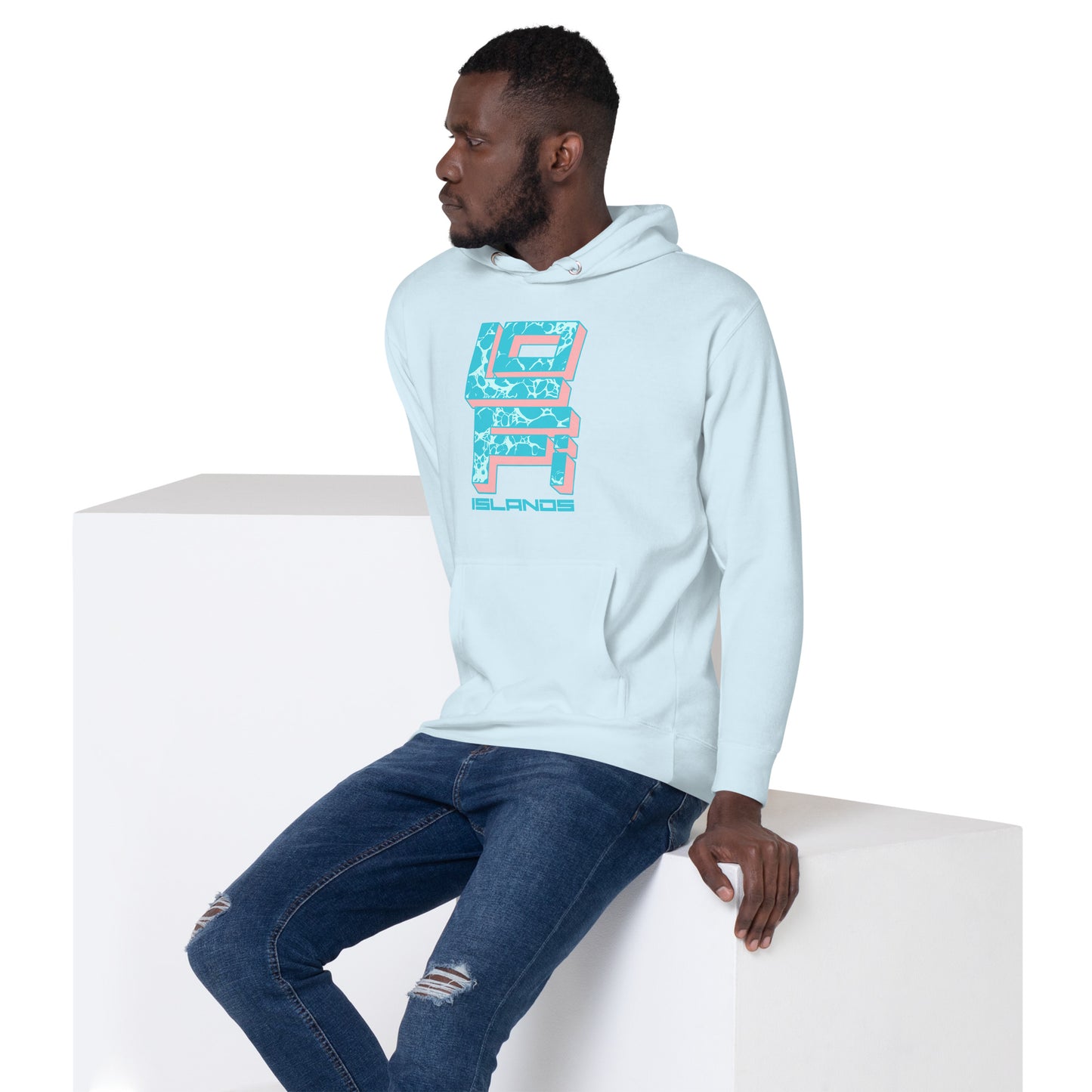 Lo-Fi Islands Wave Unisex Hoodie