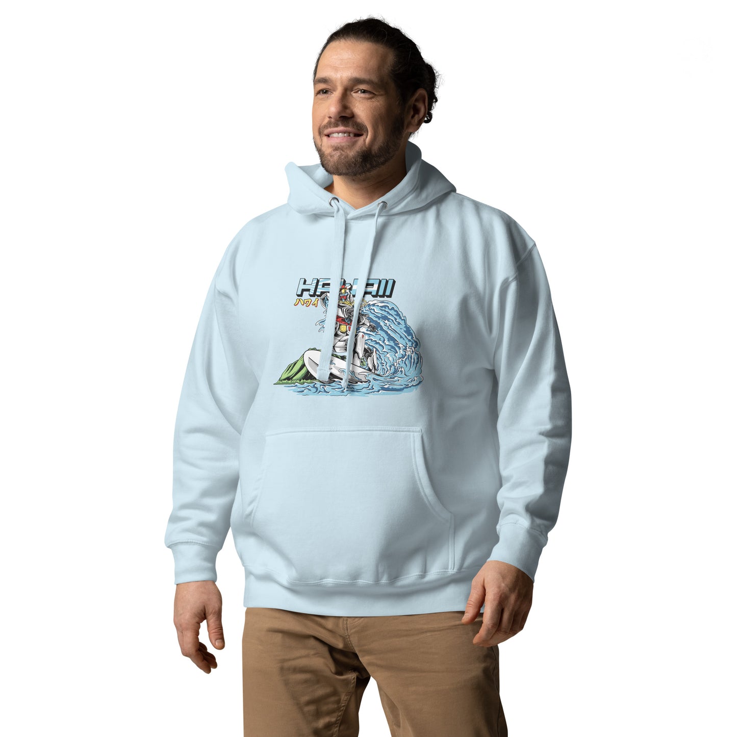 Mecha Hawaii Surfer Unisex Hoodie