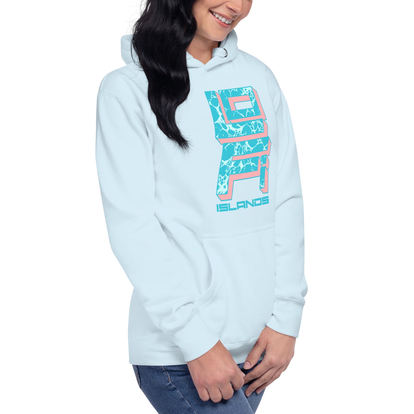 Lo-Fi Islands Keyboard Unisex Hoodie