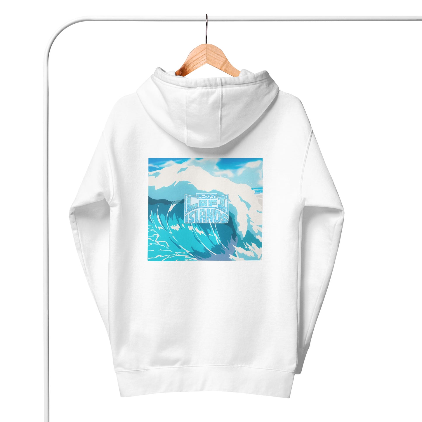 Lo-Fi Islands Wave Unisex Hoodie