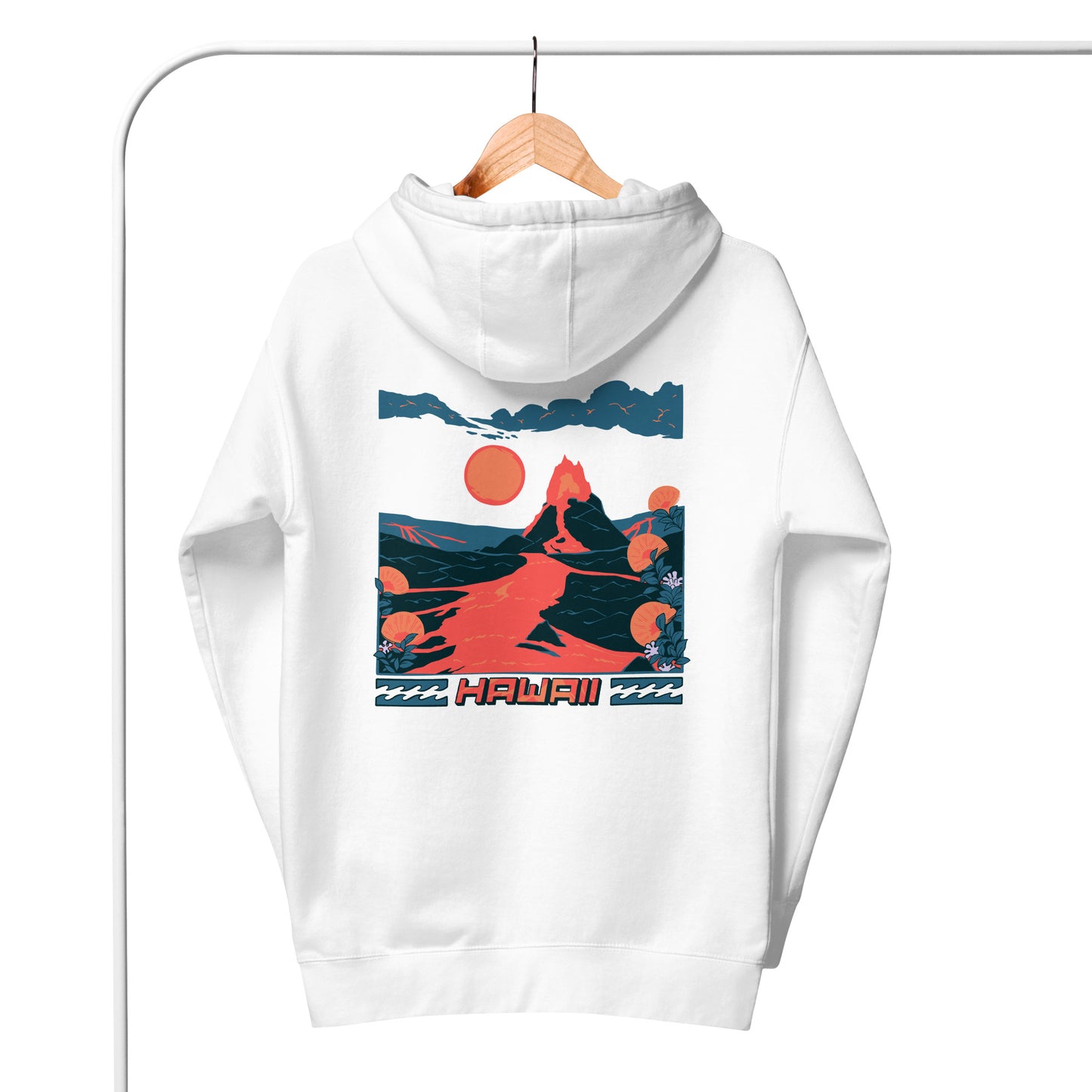 Volcano Hawaii Unisex Hoodie