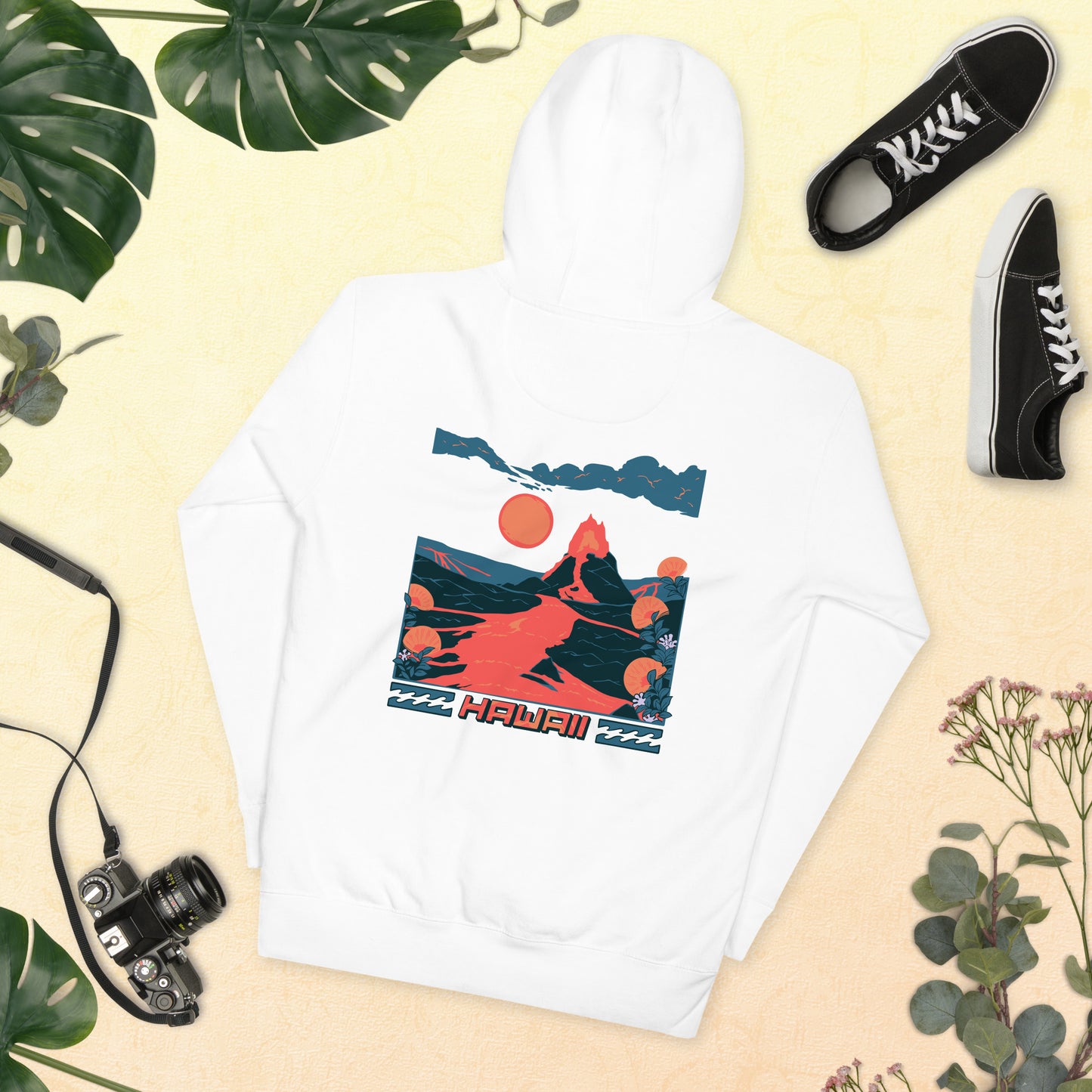 Volcano Hawaii Unisex Hoodie