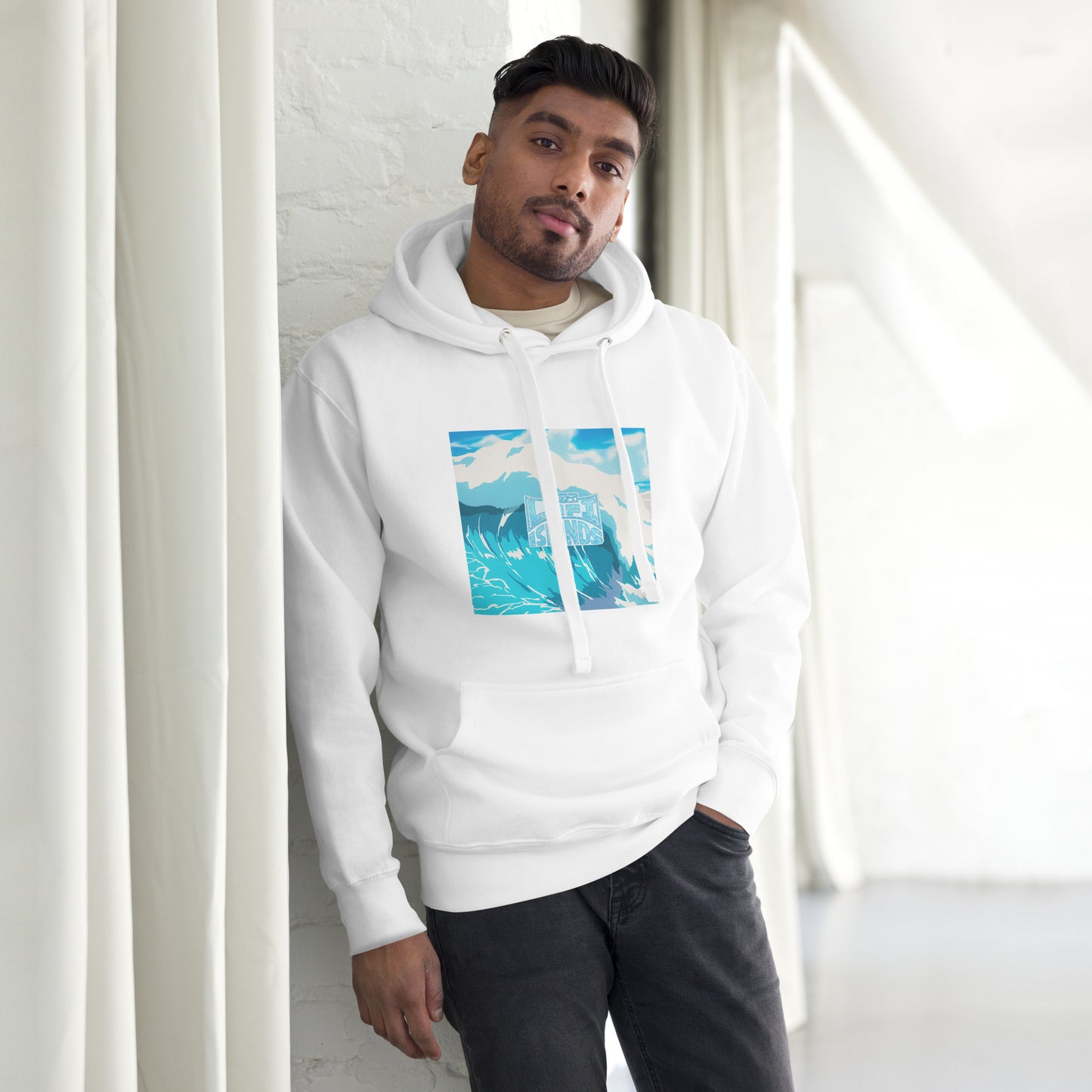 Lo-Fi Islands Wave Unisex Hoodie