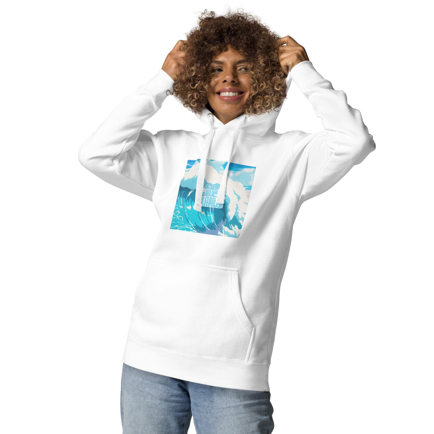 Lo-Fi Islands Wave Unisex Hoodie