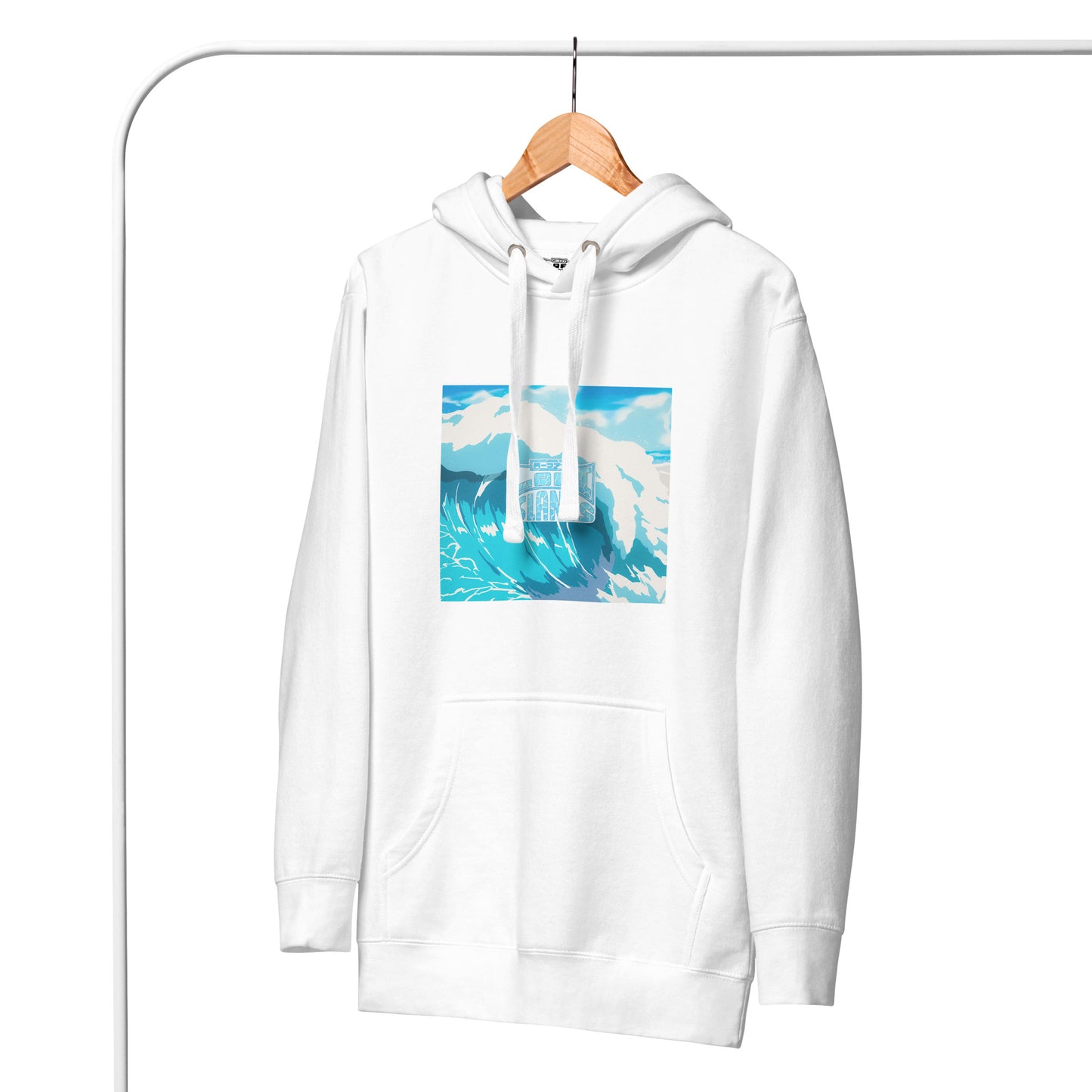 Lo-Fi Islands Wave Unisex Hoodie