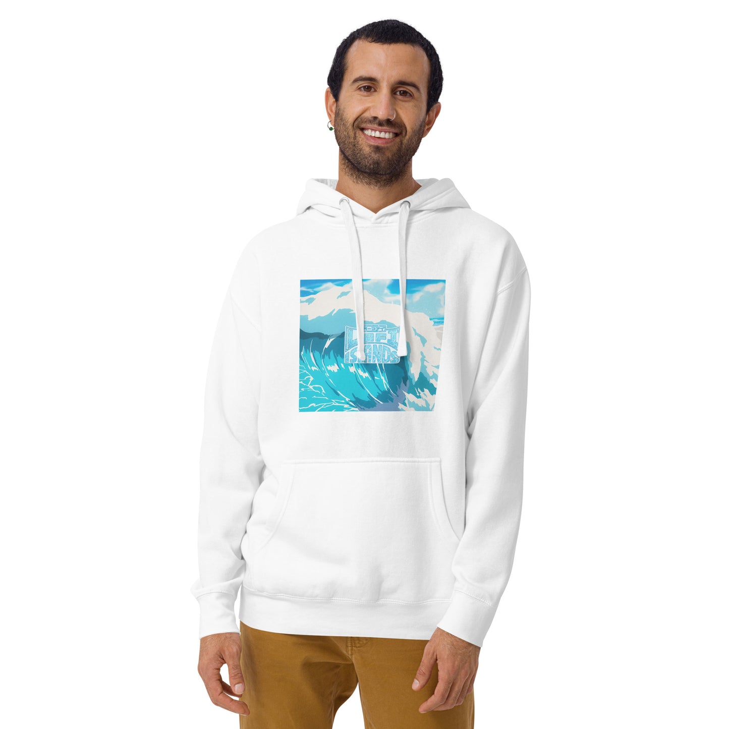 Lo-Fi Islands Wave Unisex Hoodie