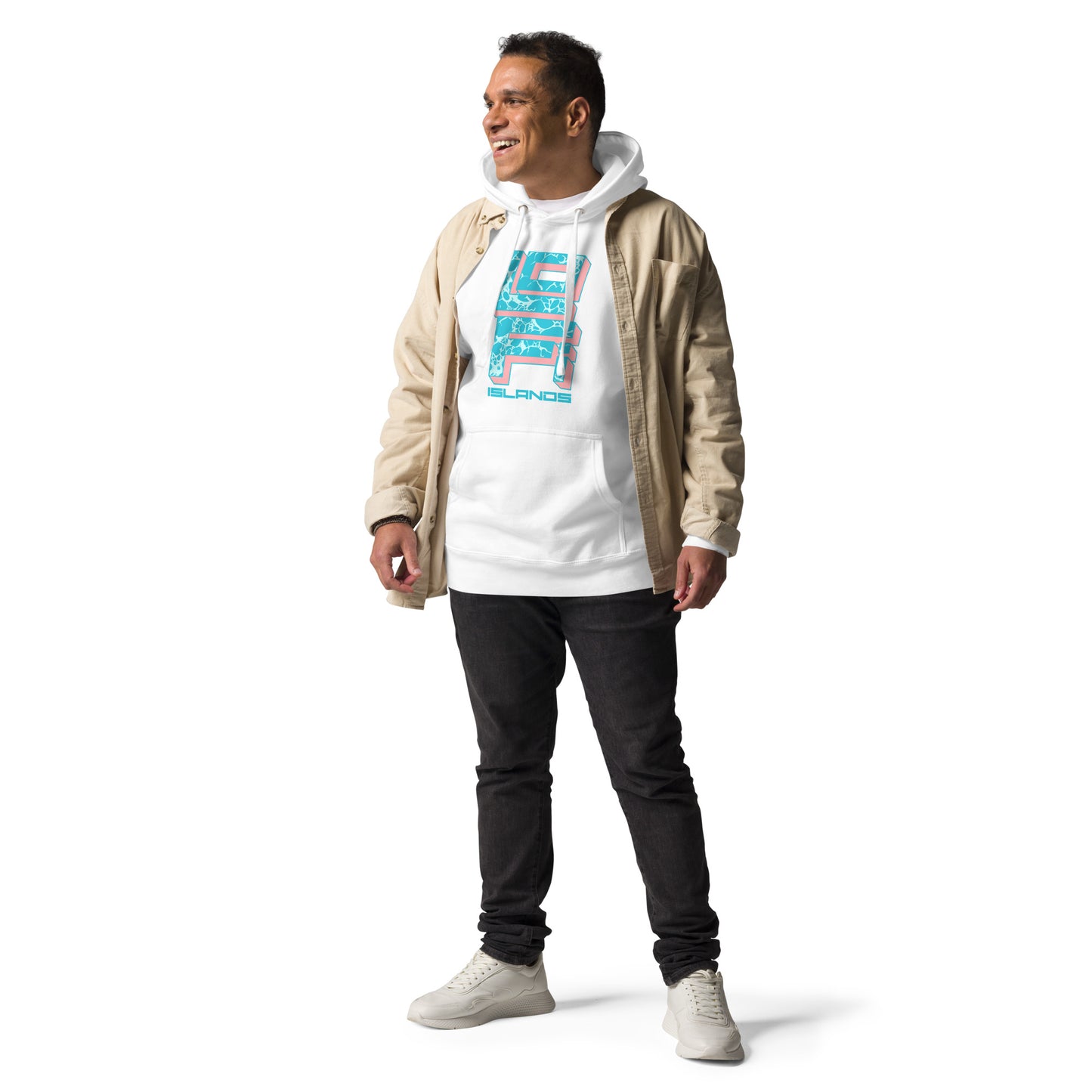 Lo-Fi Islands Wave Unisex Hoodie