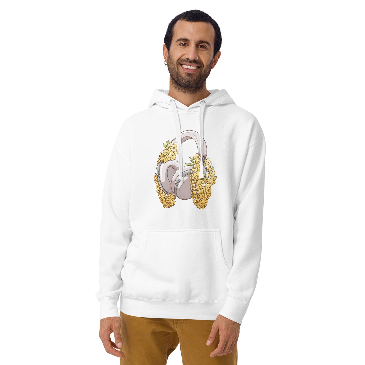 Puakenikeni Lo-Fi Lei Unisex Hoodie