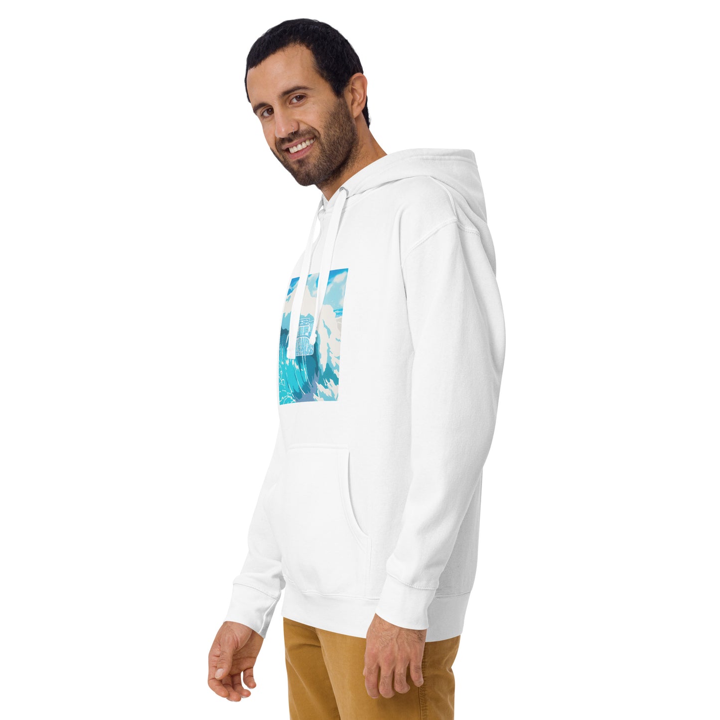 Lo-Fi Islands Wave Unisex Hoodie