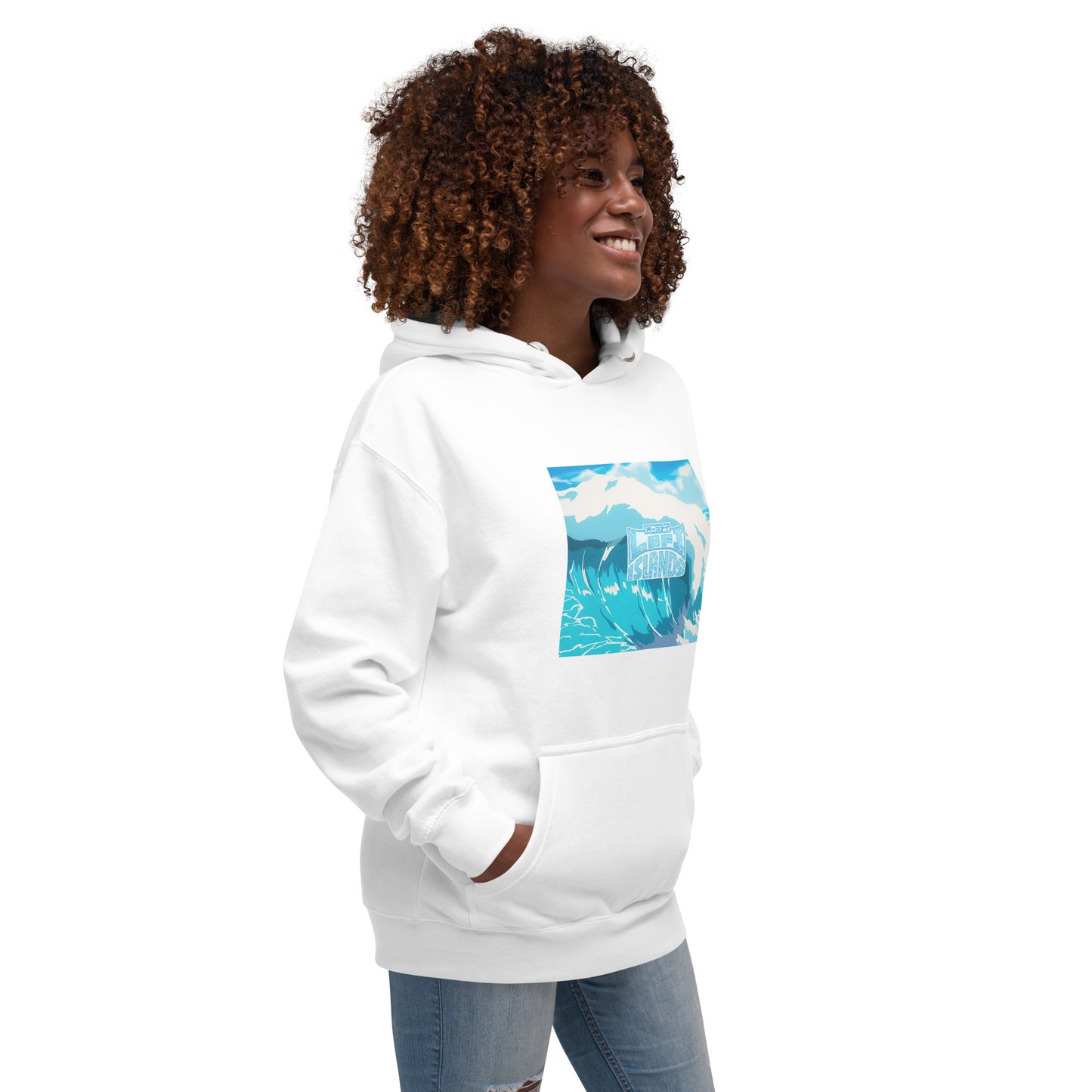 Lo-Fi Islands Wave Unisex Hoodie