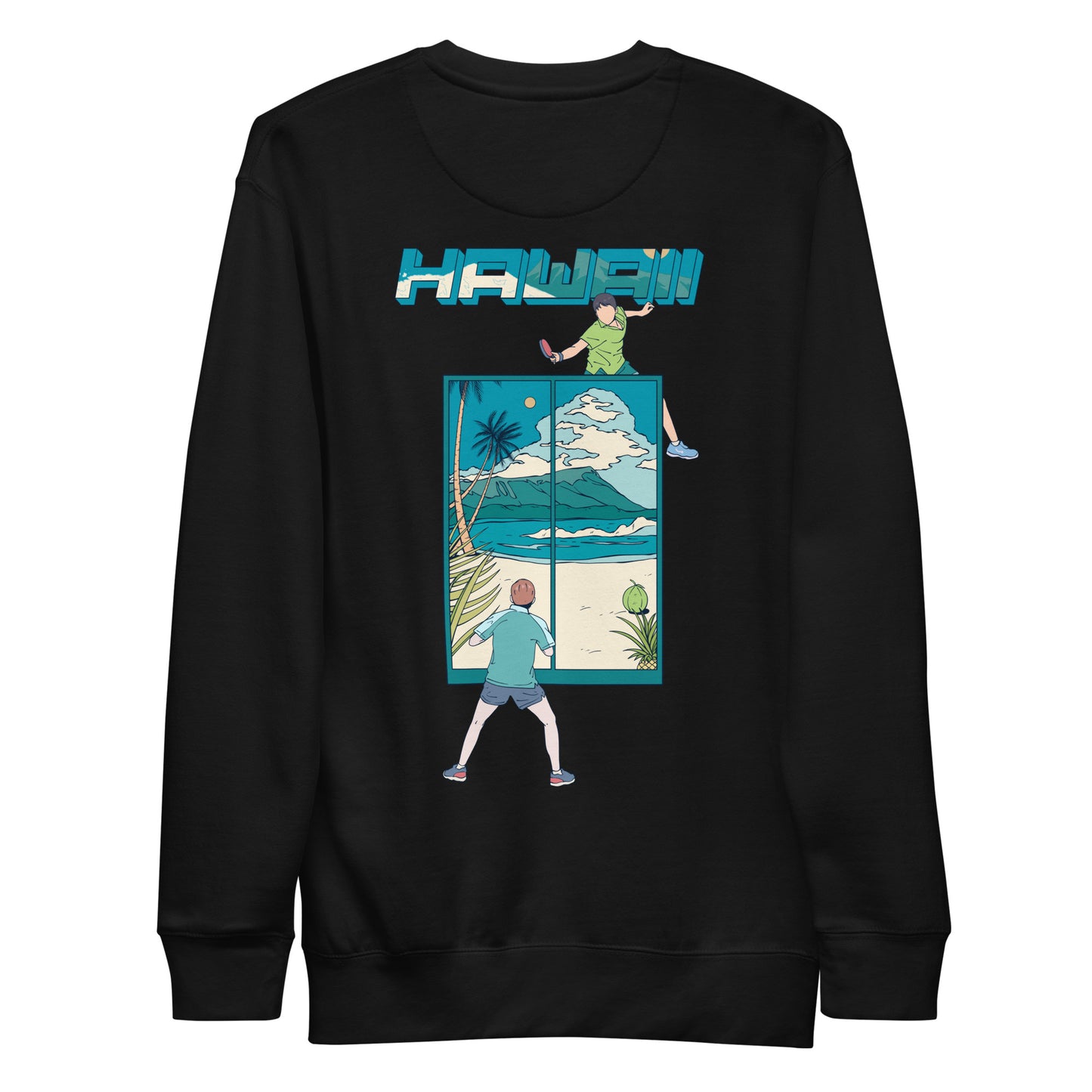 Hawaii x Diamond Head Unisex Premium Sweatshirt