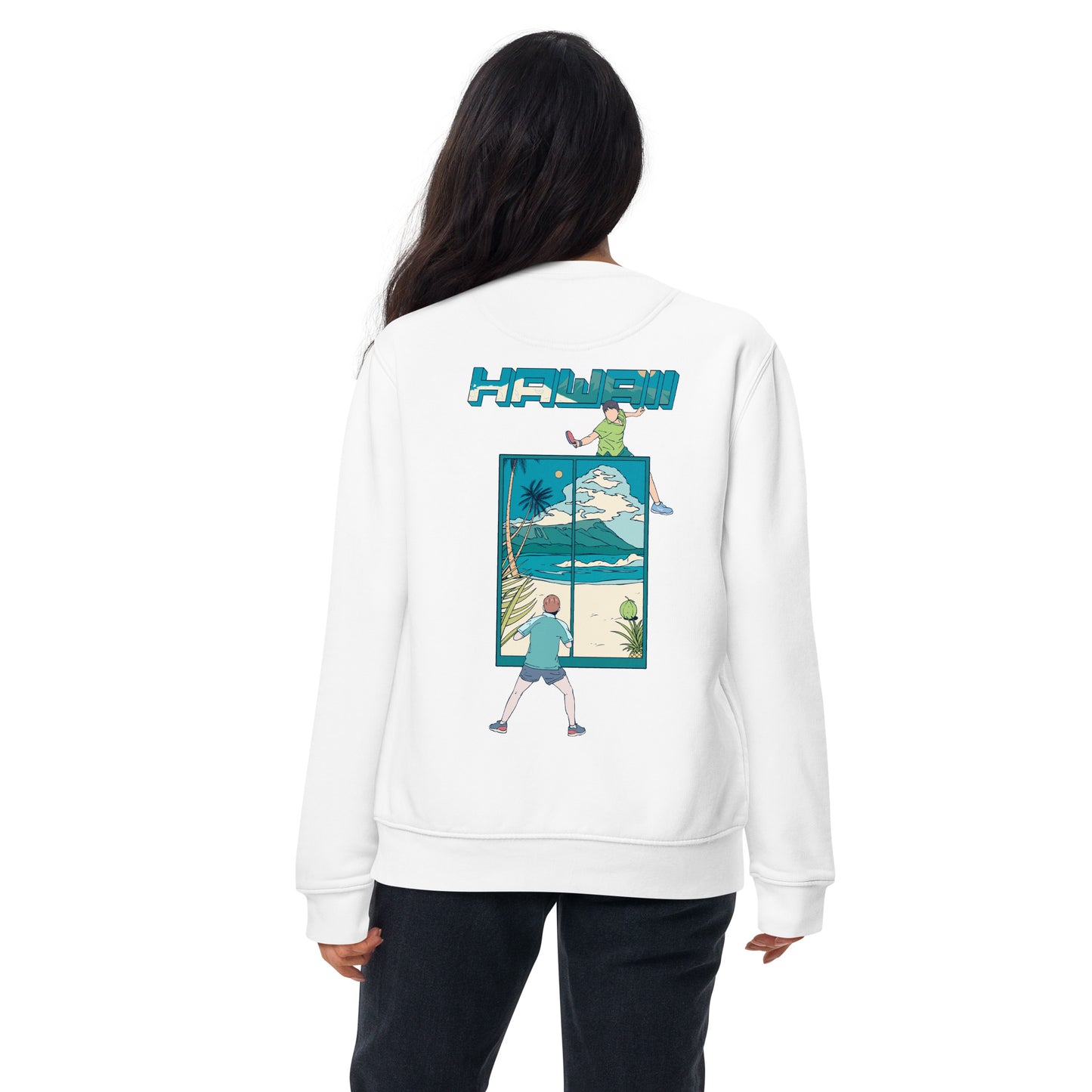 Hawaii x Diamond Head Unisex Premium Sweatshirt