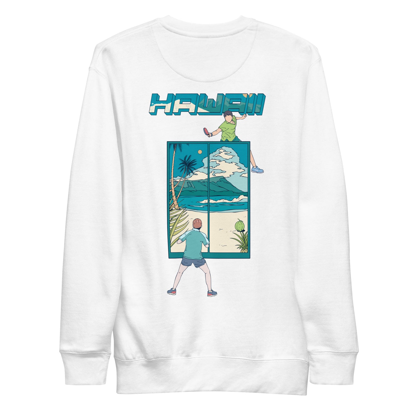 Hawaii x Diamond Head Unisex Premium Sweatshirt