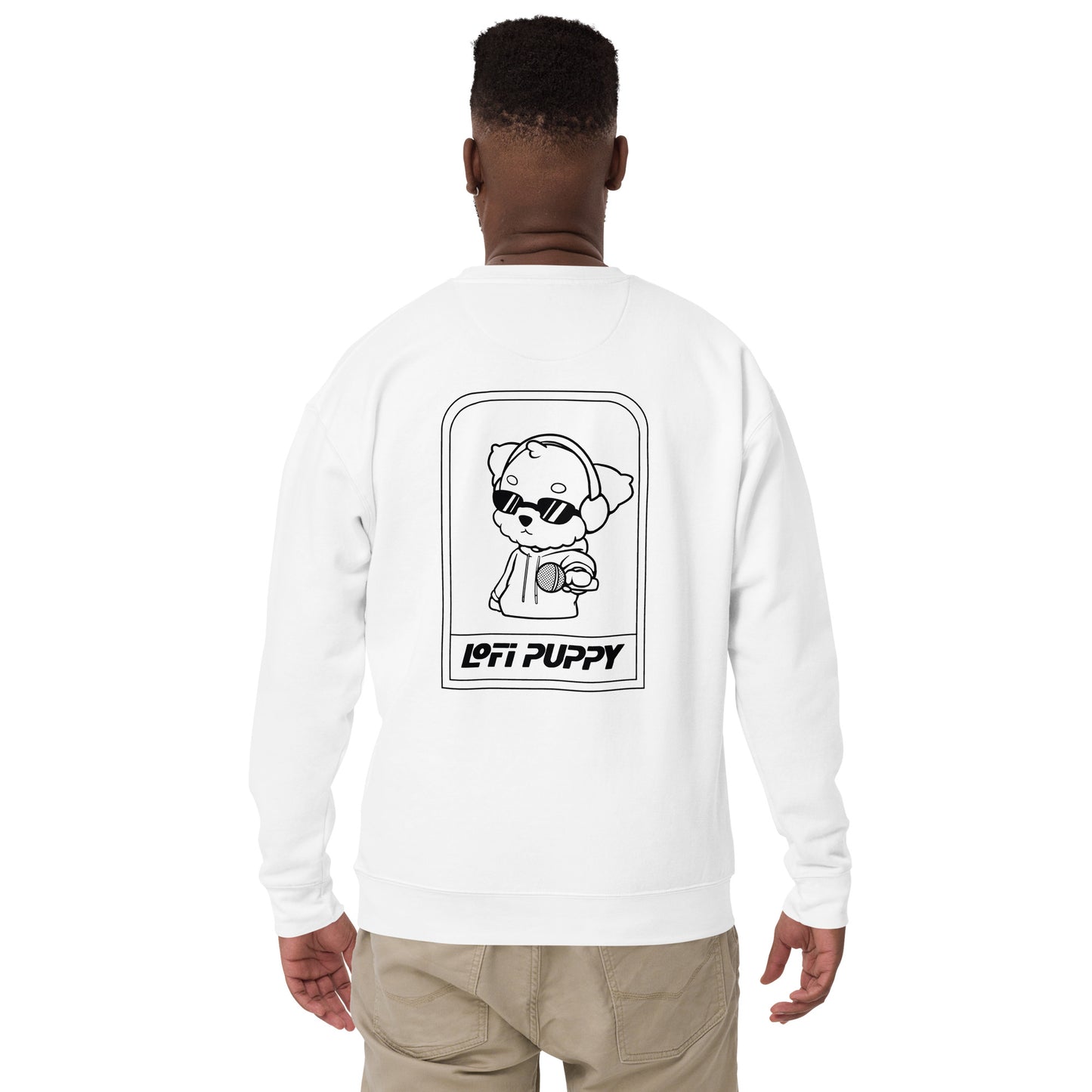 Lo-Fi Puppy Unisex Premium Sweatshirt