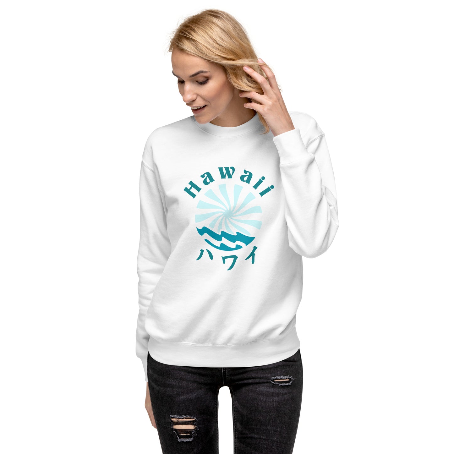 Hawaii x Diamond Head Unisex Premium Sweatshirt