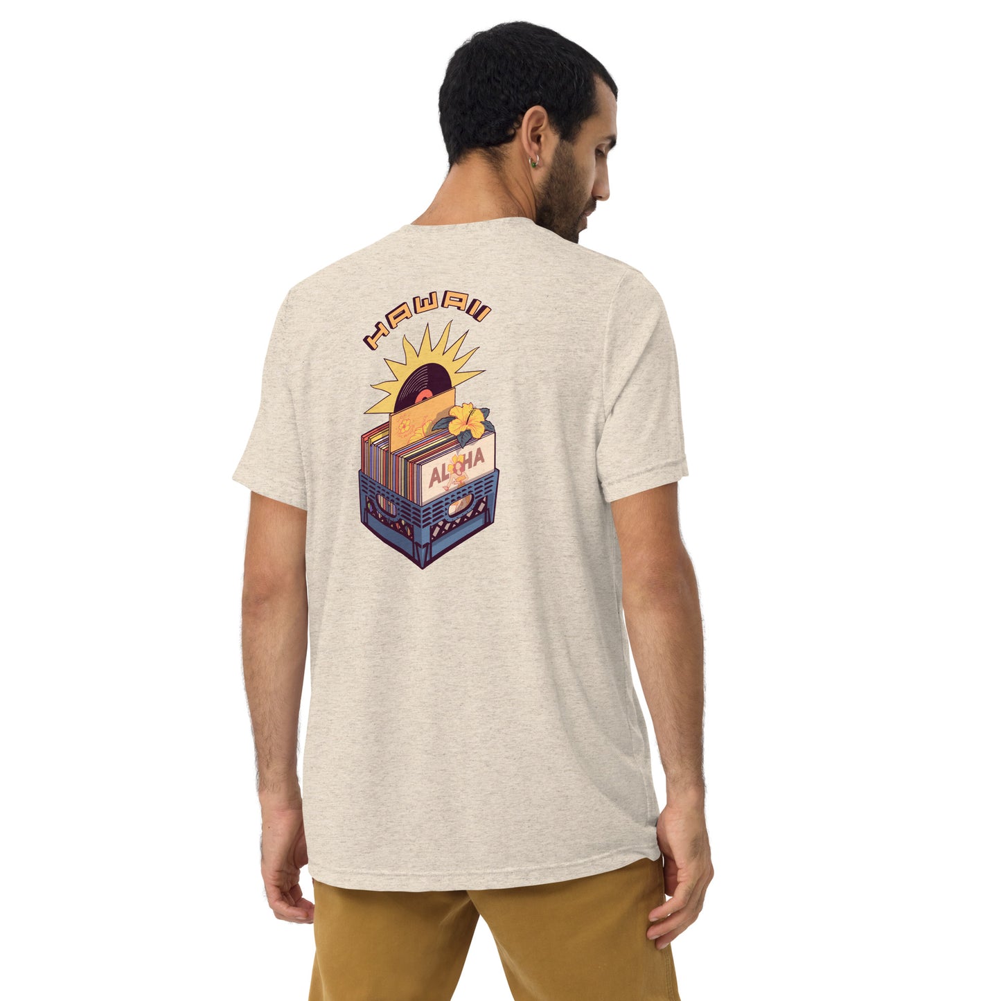 Hawaii Vinyl Short Sleeve T-Shirt