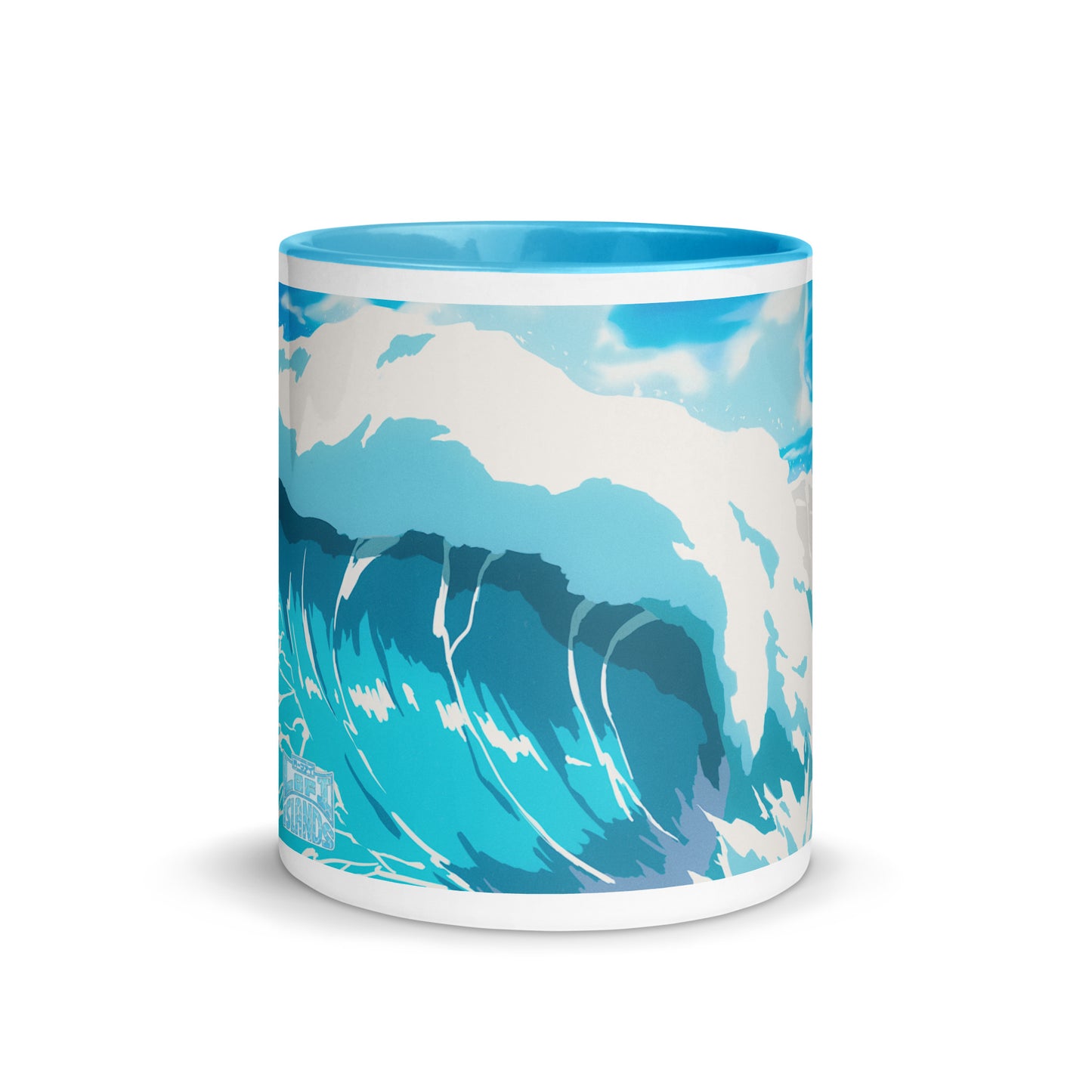 Lo-Fi Islands Wave Mug with Color Inside