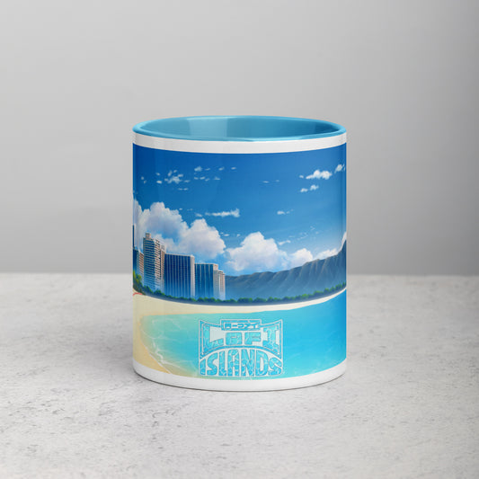 Waikiki Mug with Color Inside