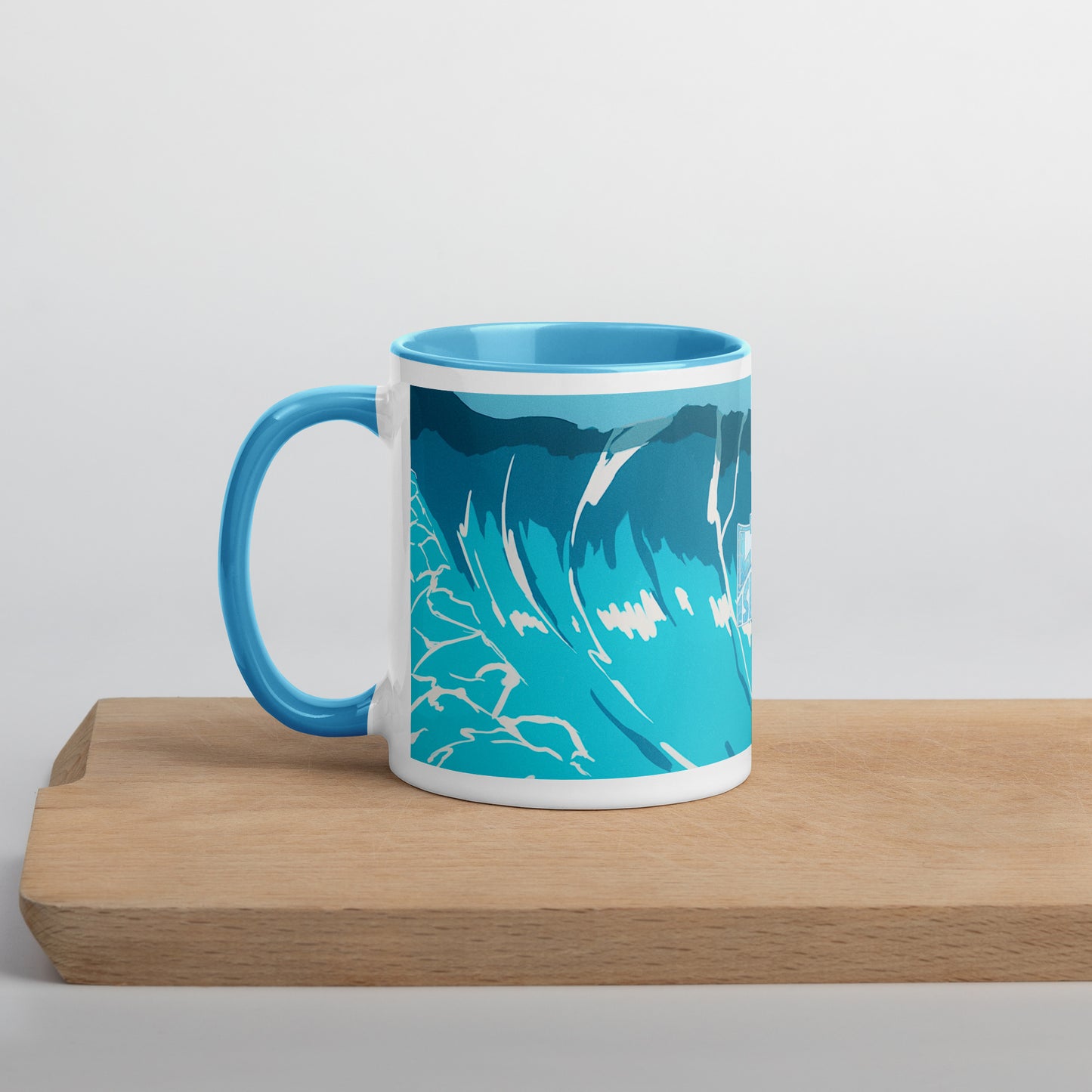 Island Wave Mug with Color Inside