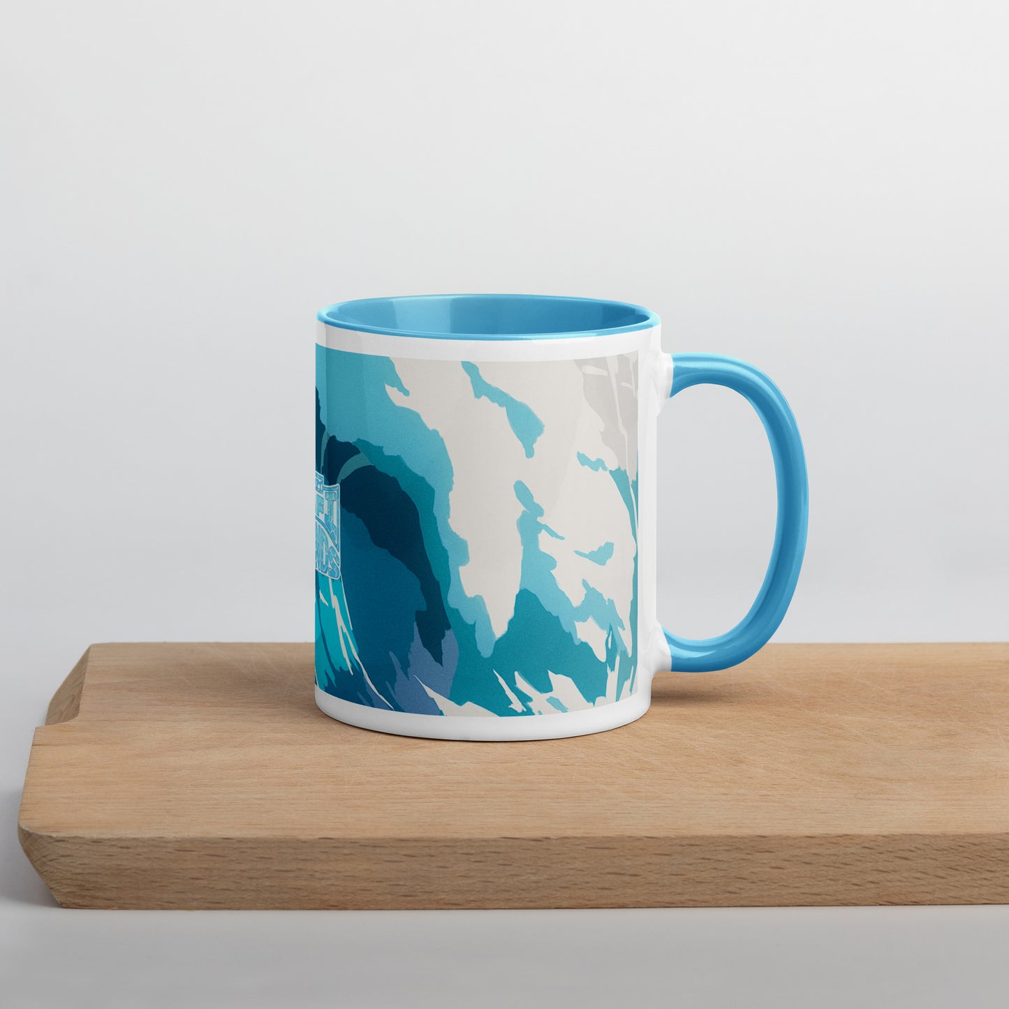 Island Wave Mug with Color Inside