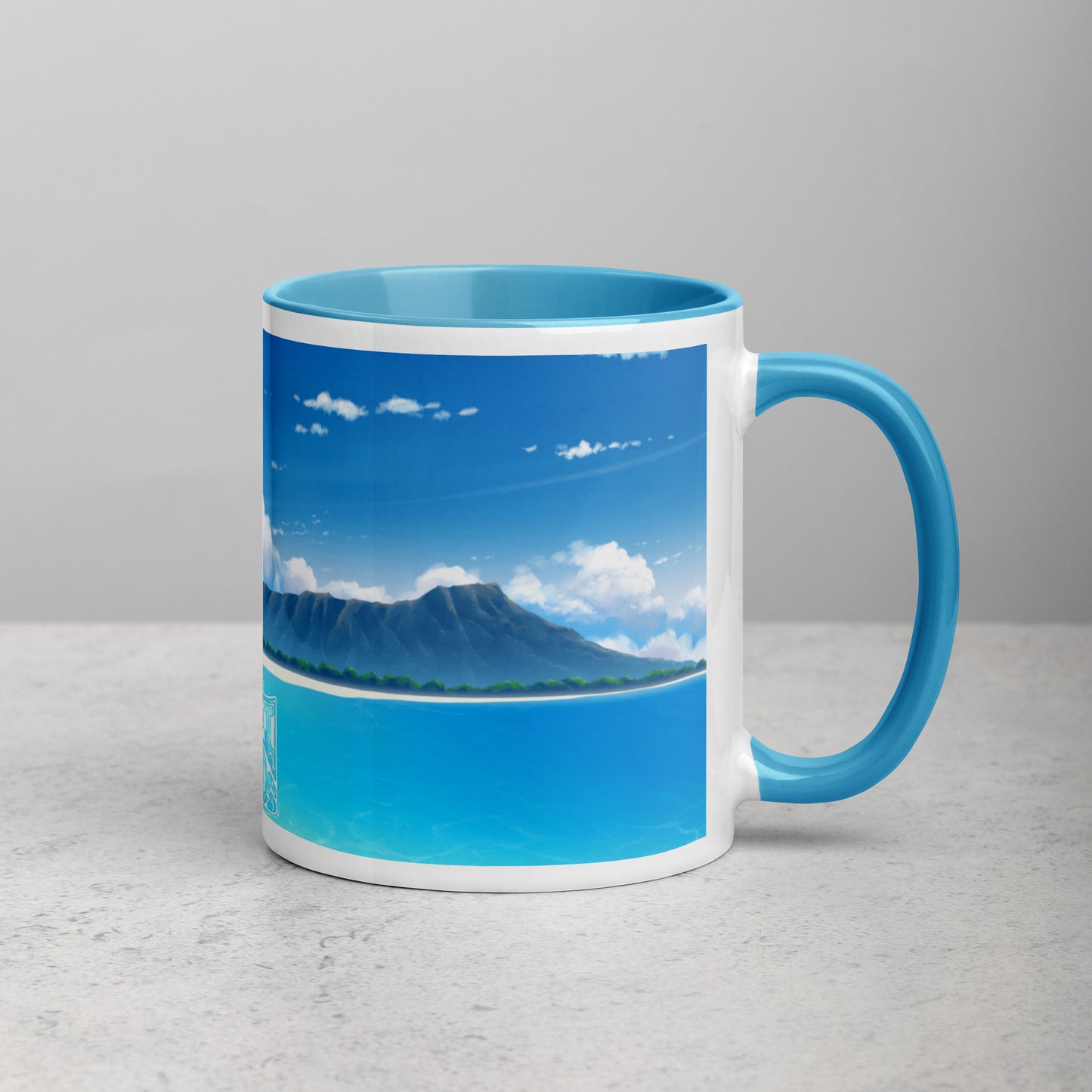 Waikiki Mug with Color Inside