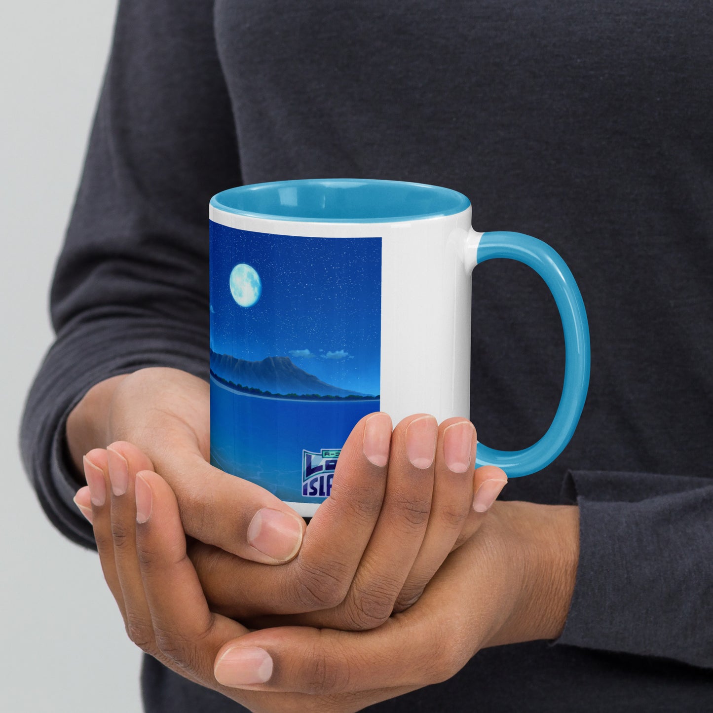 Waikiki Night Mug with Color Inside