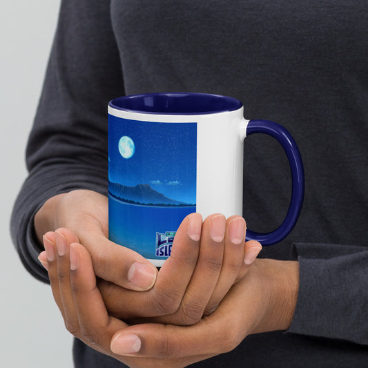 Waikiki Night Mug with Color Inside