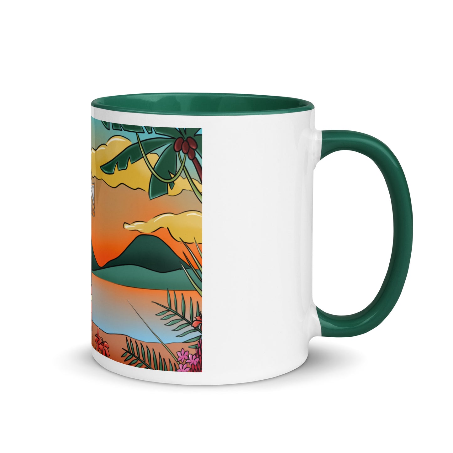 Shave Ice Stand Mug with Color Inside