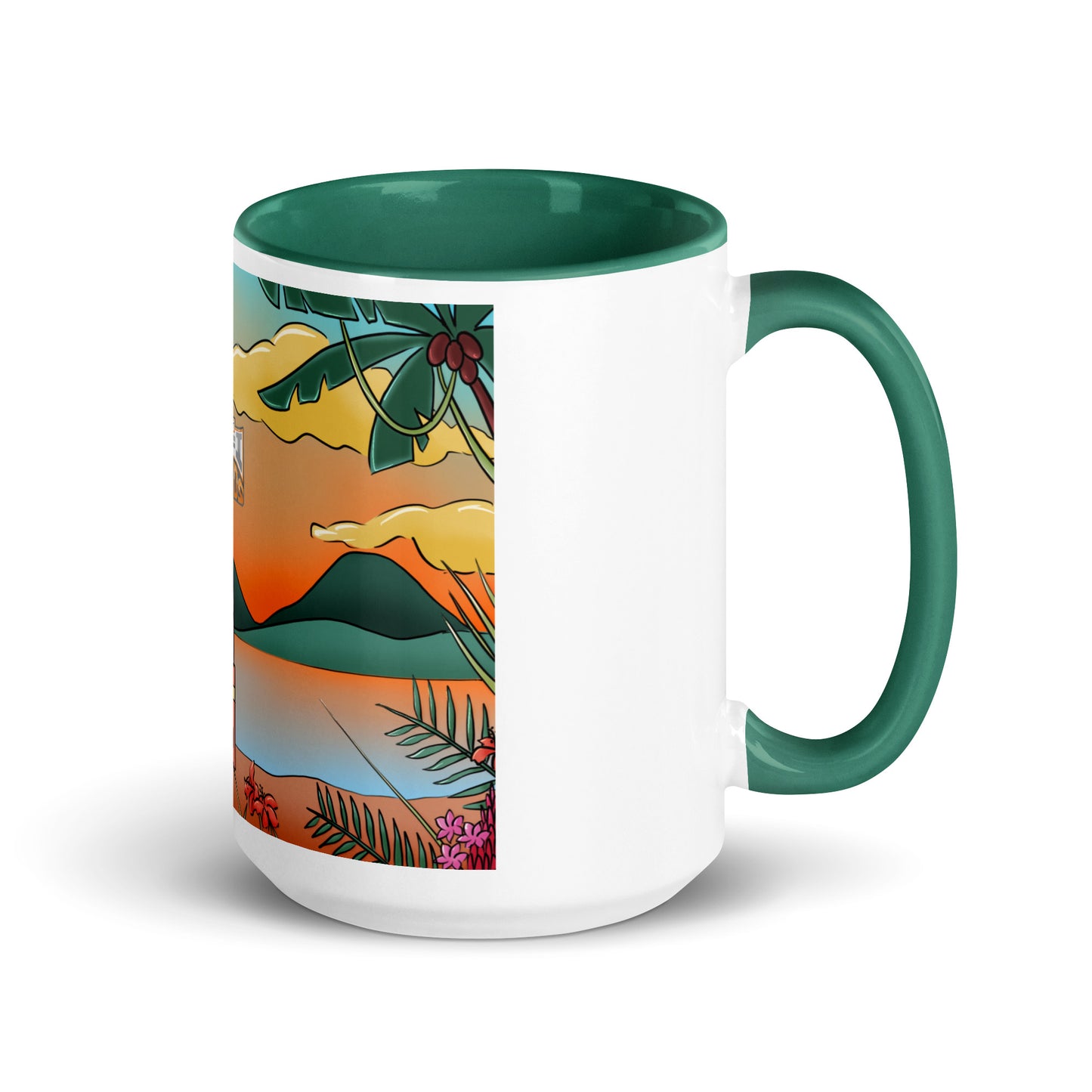 Shave Ice Stand Mug with Color Inside