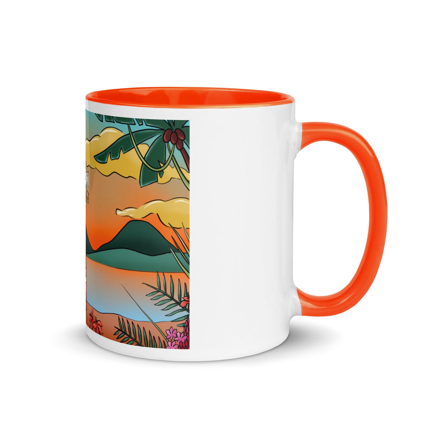 Shave Ice Stand Mug with Color Inside