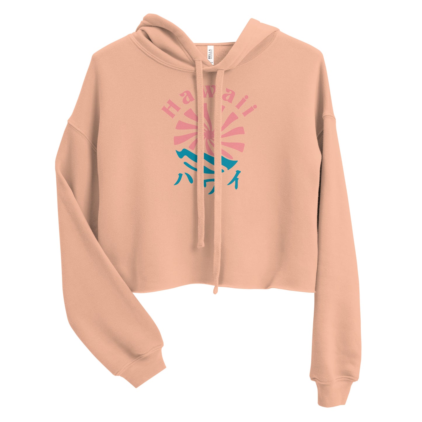 Hawaii x Lo-Fi Puppy Crop Hoodie