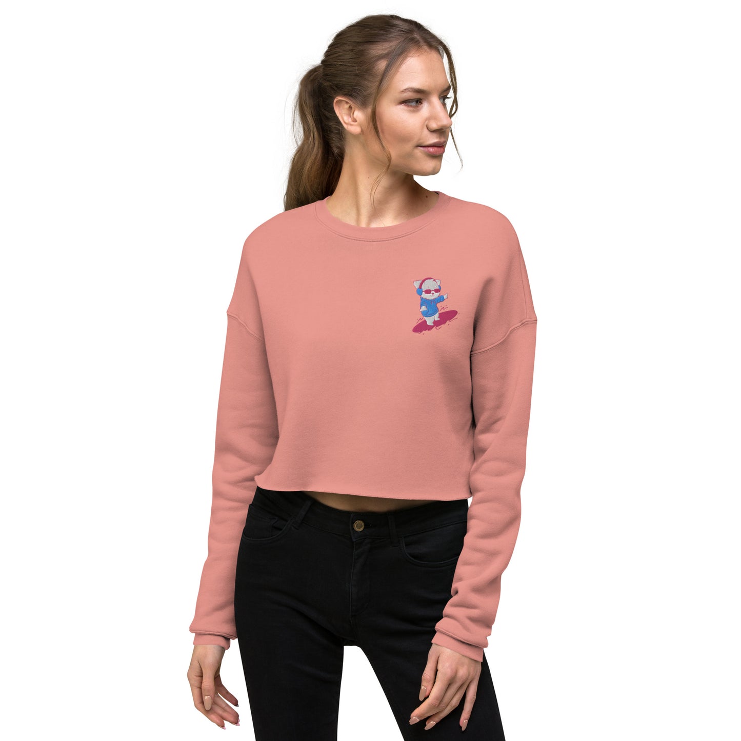 Lo-Fi Puppy x Islands Crop Sweatshirt