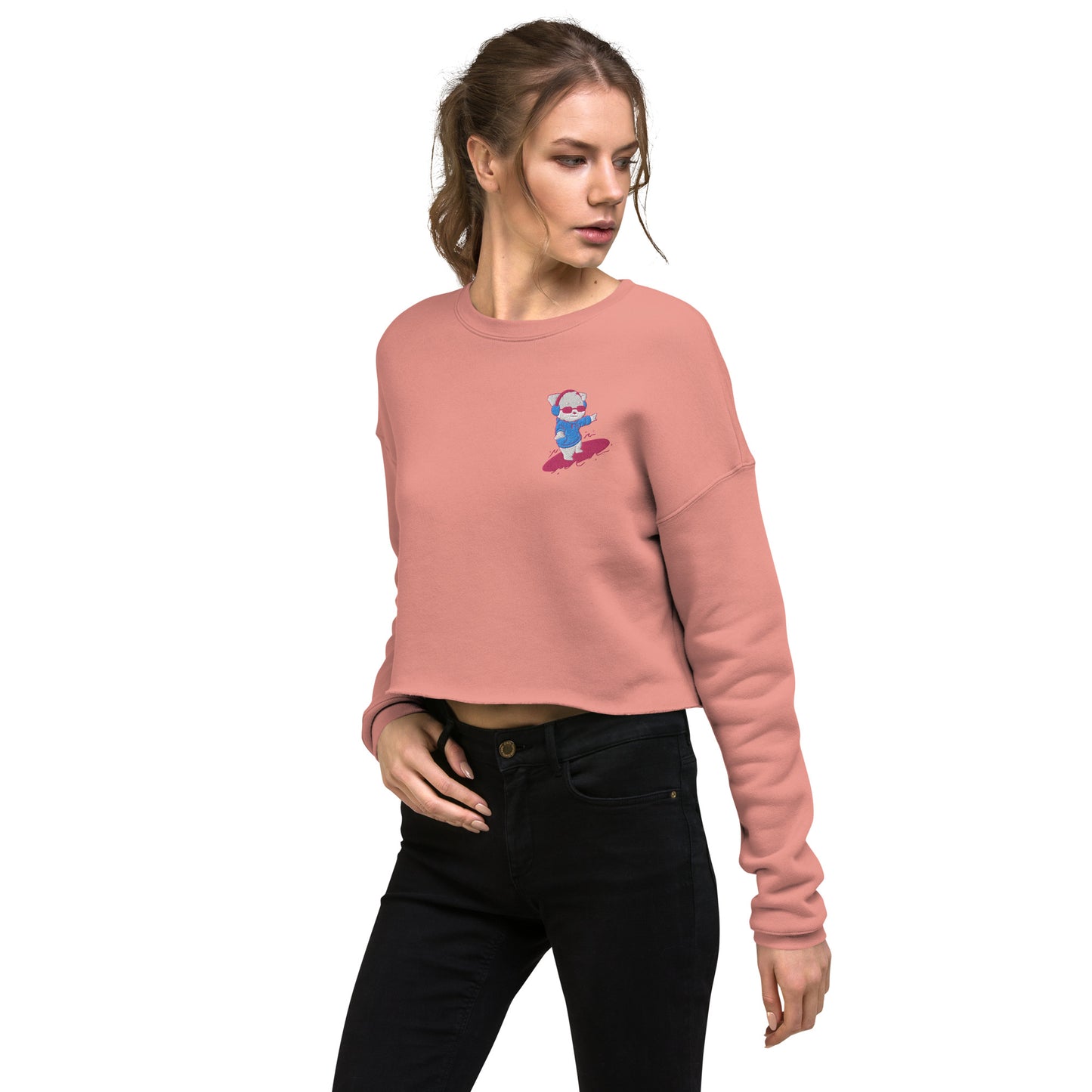 Lo-Fi Puppy x Islands Crop Sweatshirt